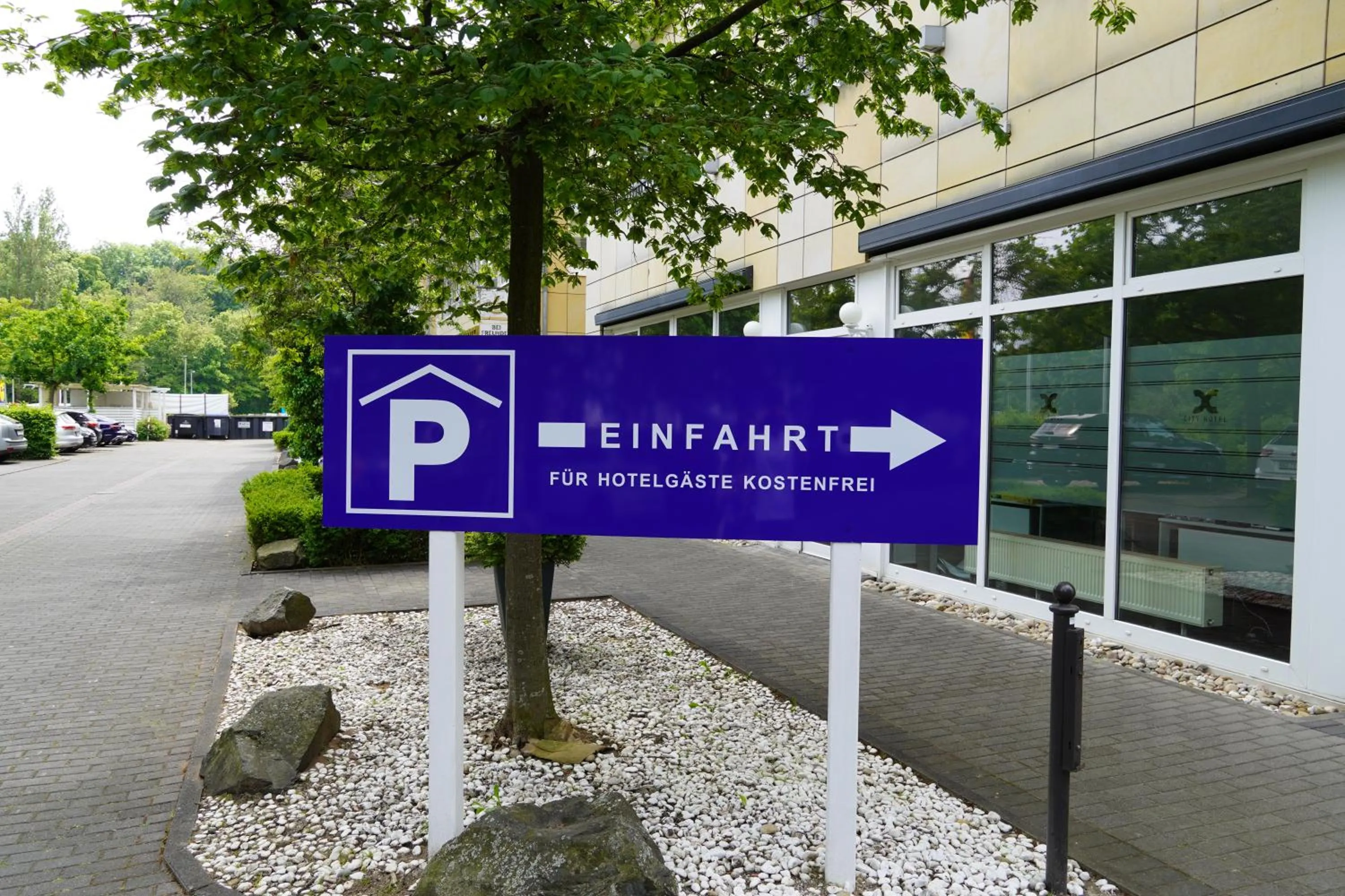 Parking in City Hotel Frankfurt Bad Vilbel