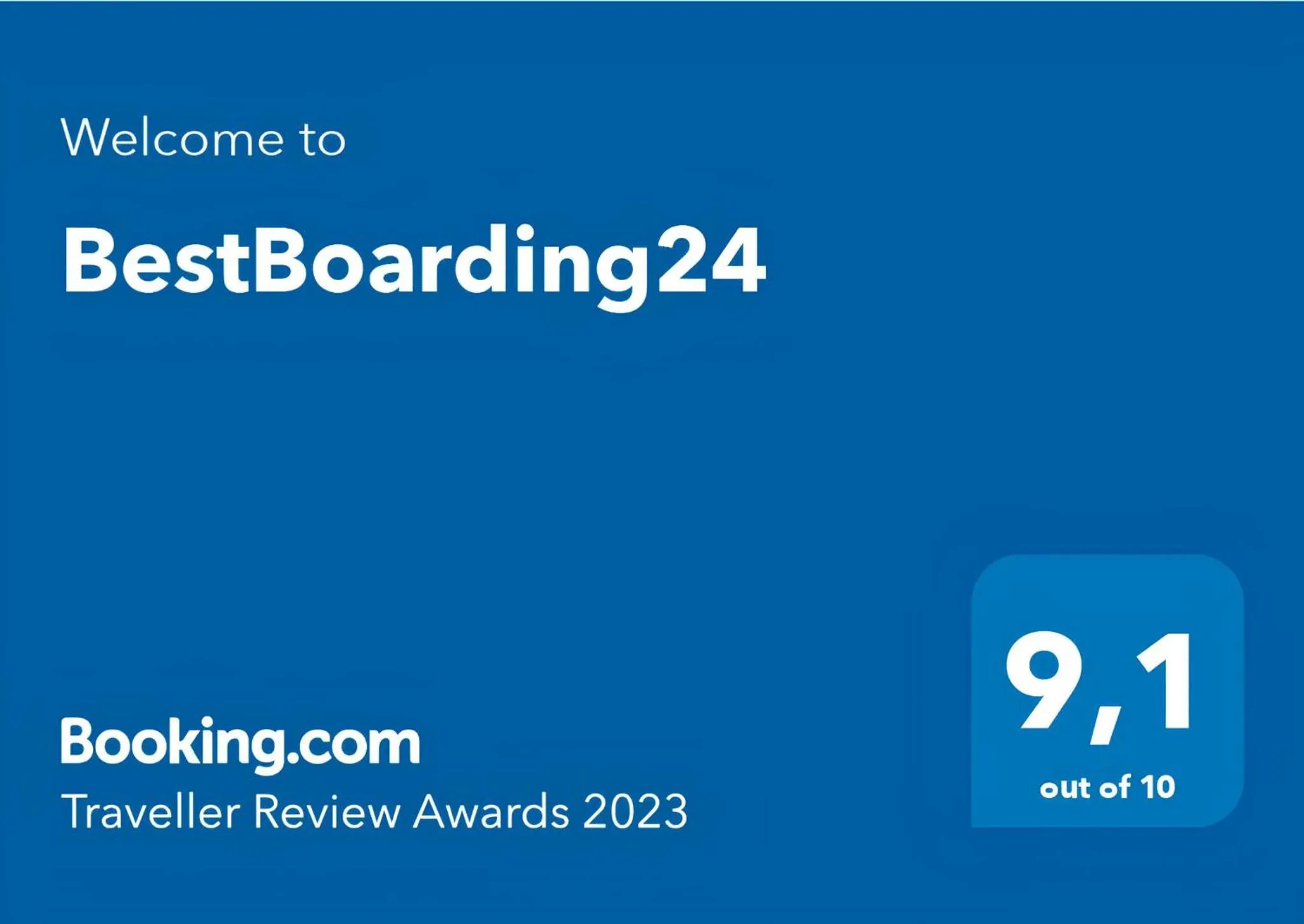 Certificate/Award in BestBoarding24