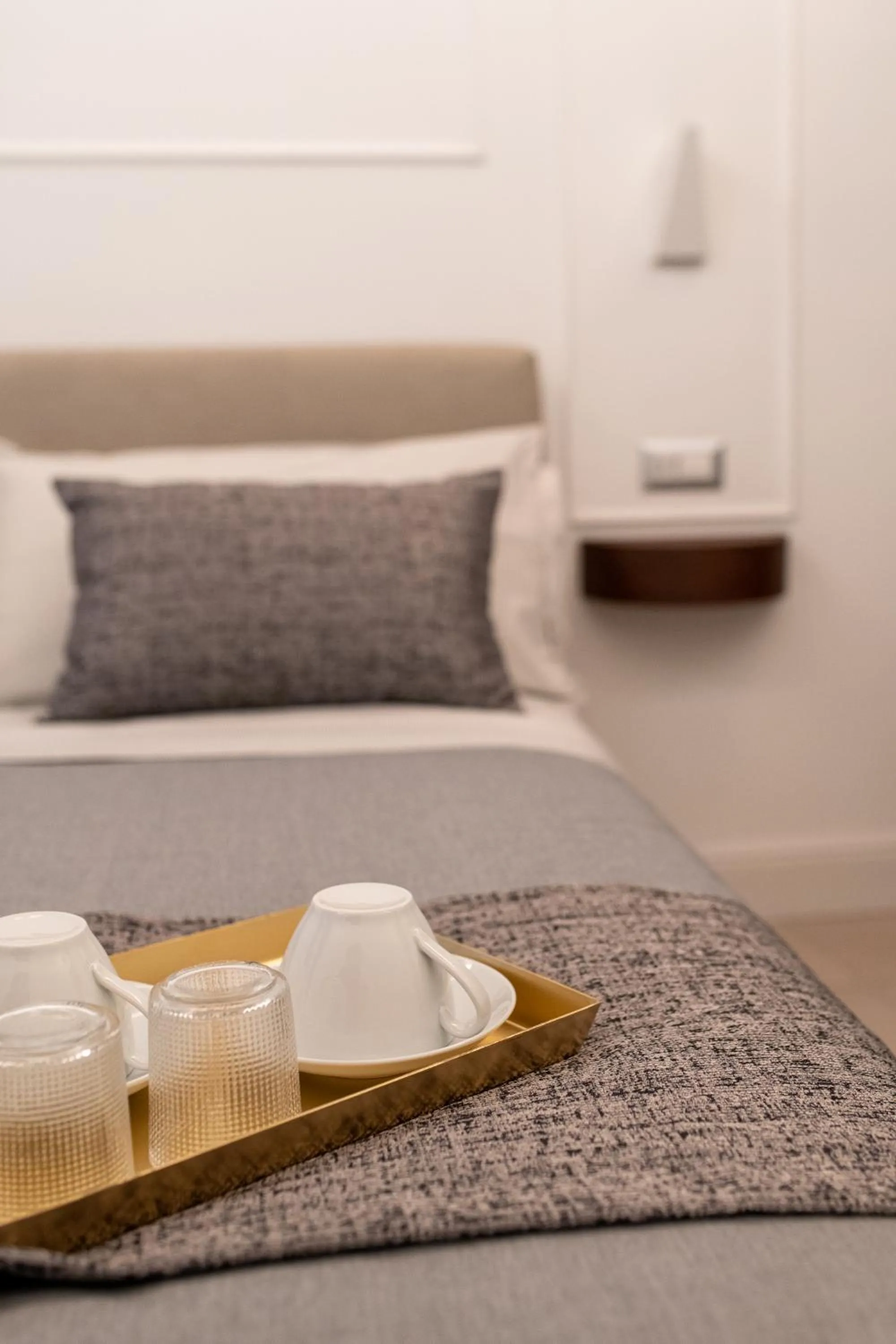 Bed in FAGì Rooms In Naples