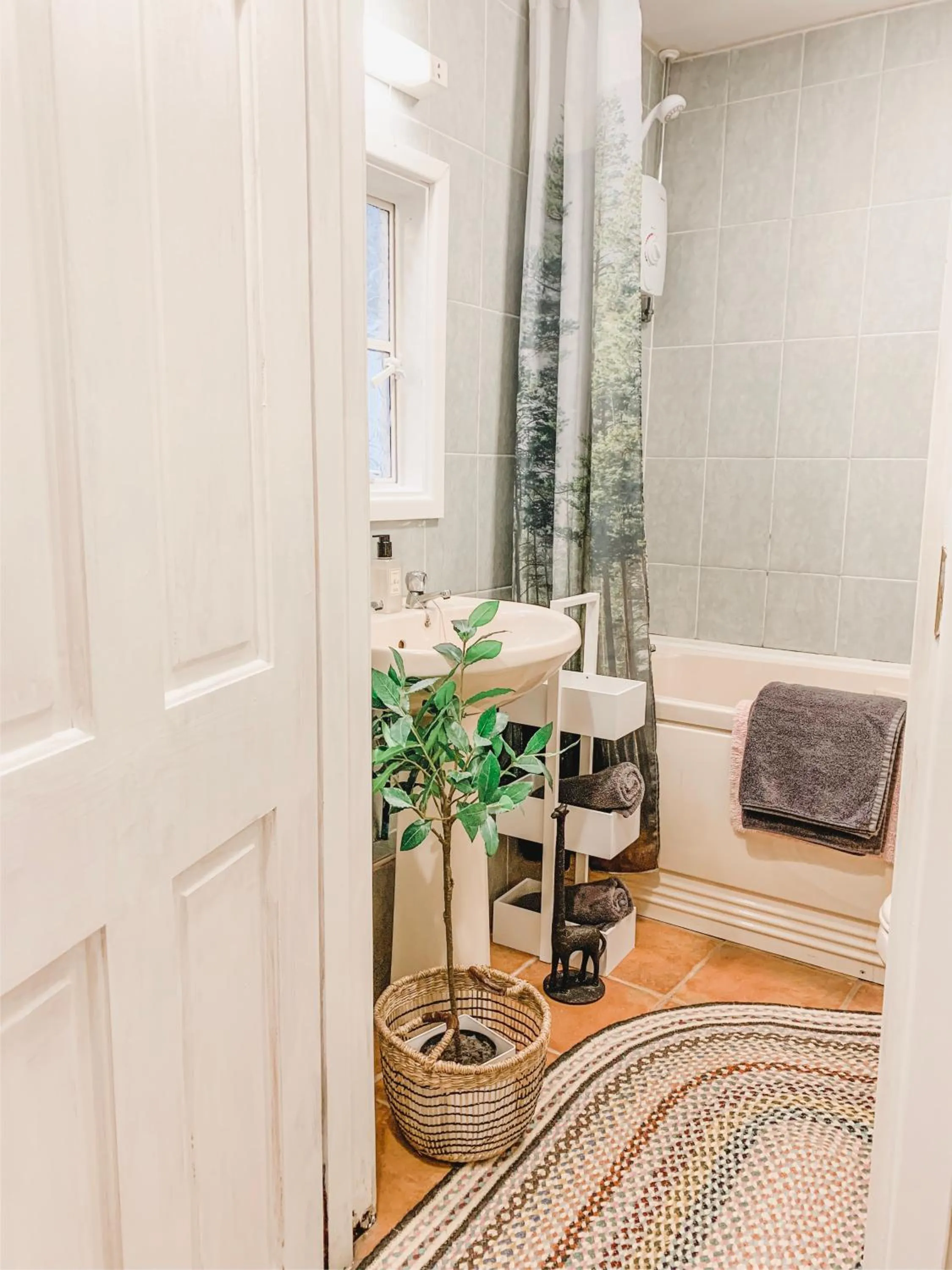 Bathroom in Snowdonia Stone Cottage