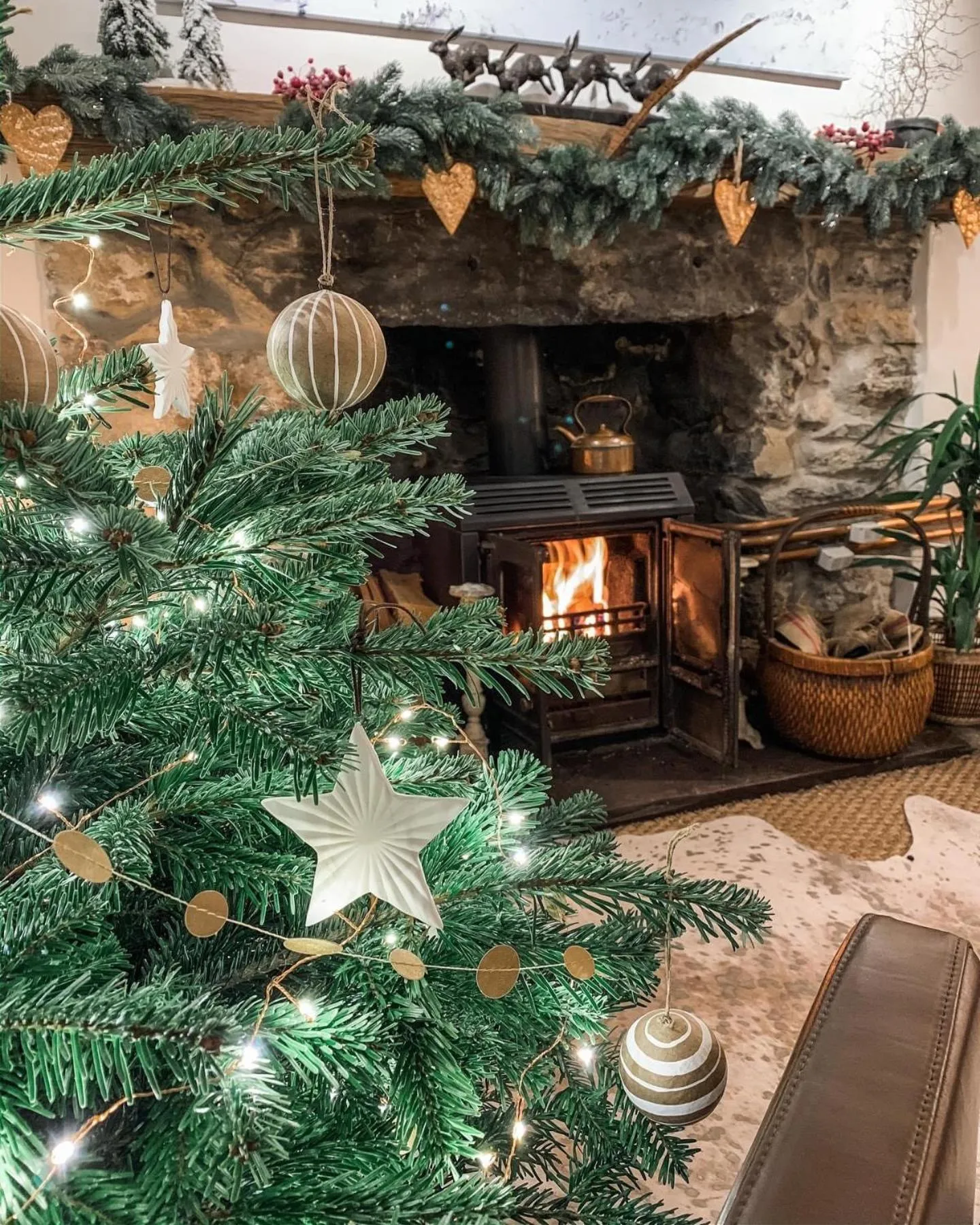 Living room in Snowdonia Stone Cottage