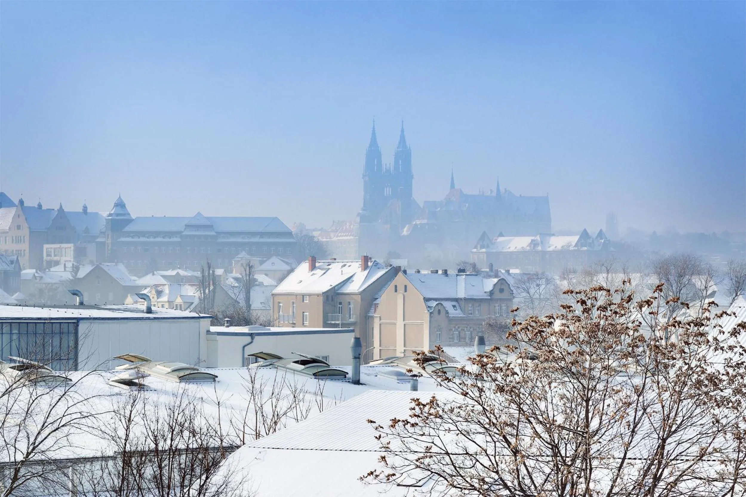 City view in Hotel Alte Klavierfabrik Meißen
