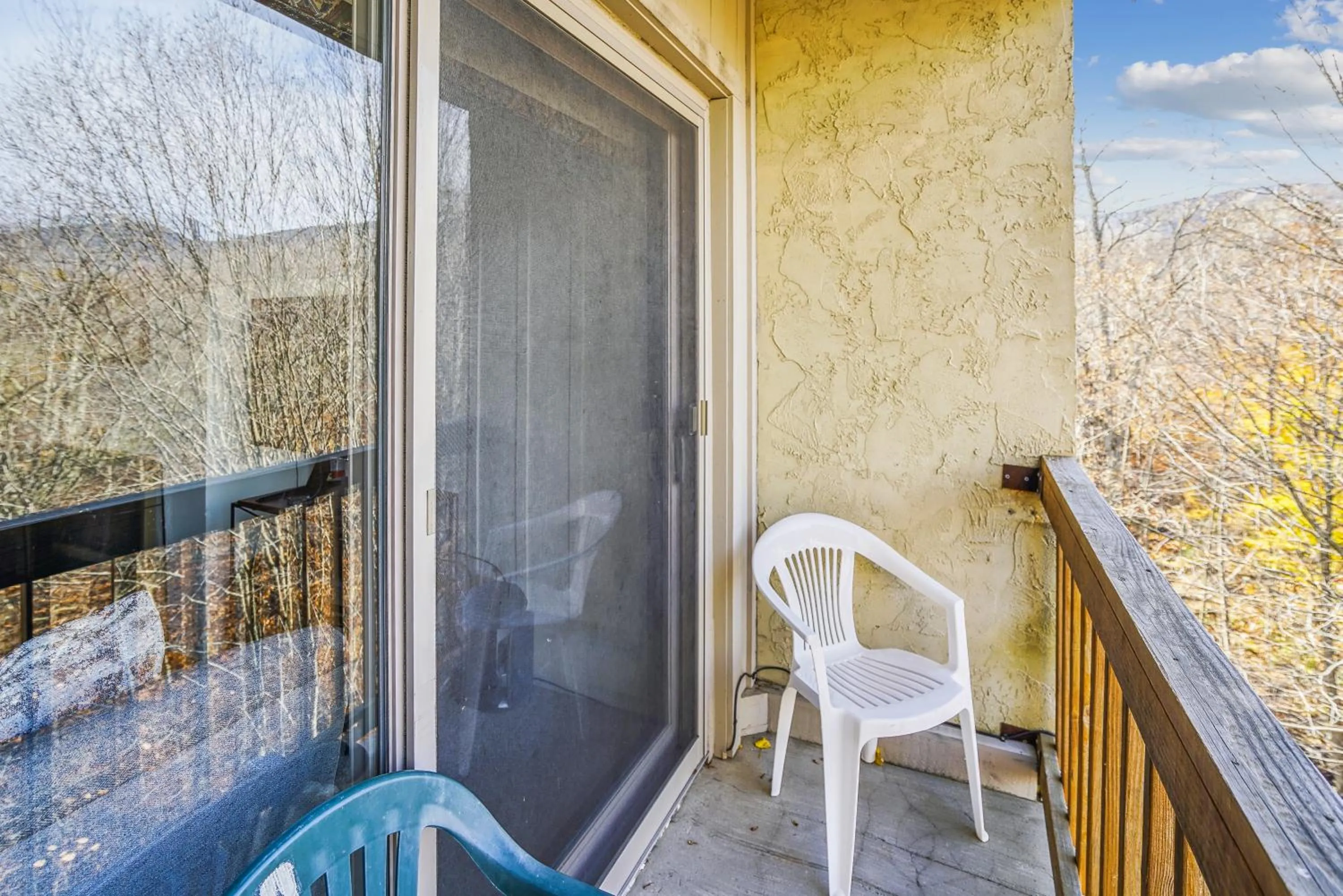 Balcony/Terrace in Three bedroom condo, Ski home Whiffletree E7