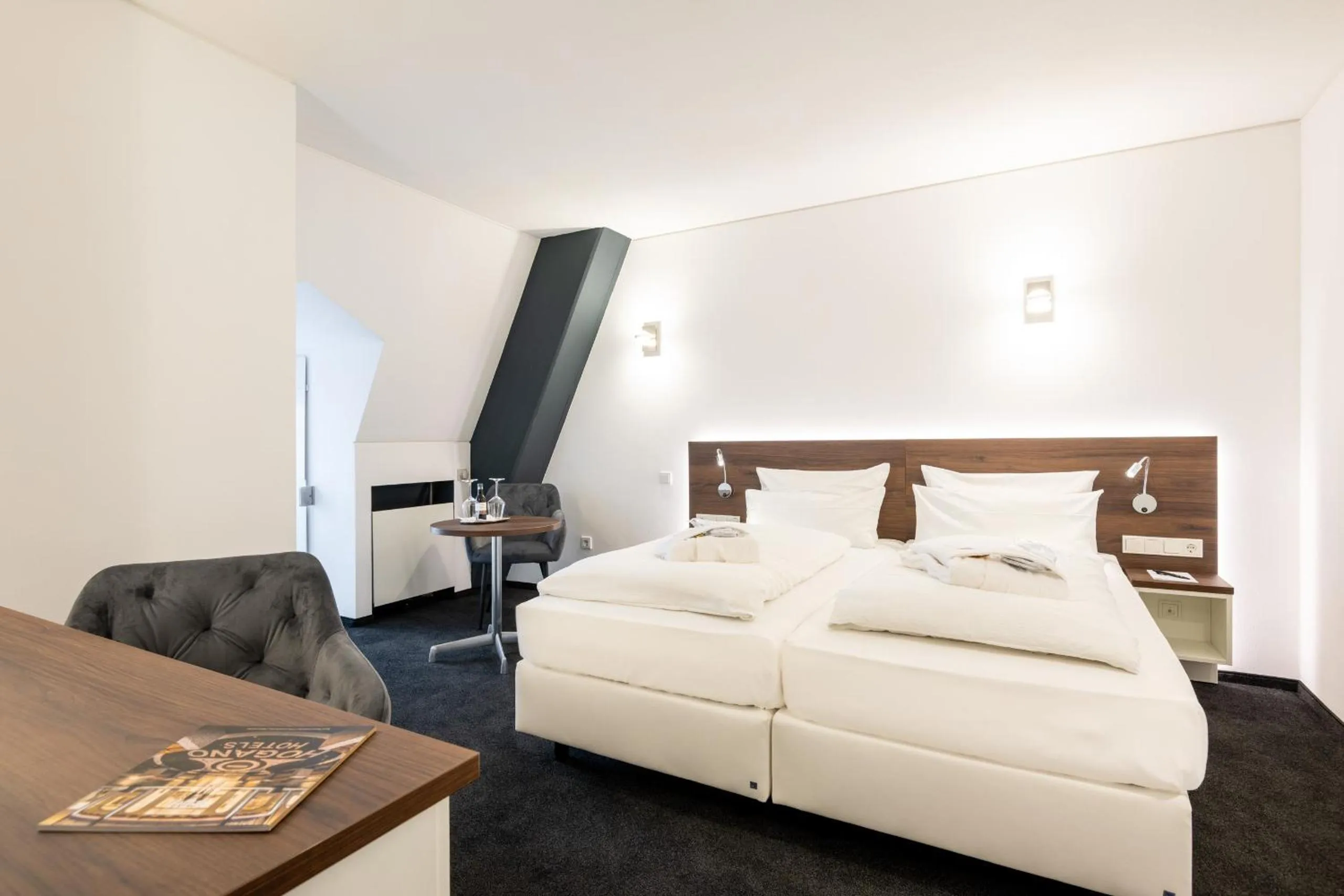 Bed in Schlosshotel Weilburg