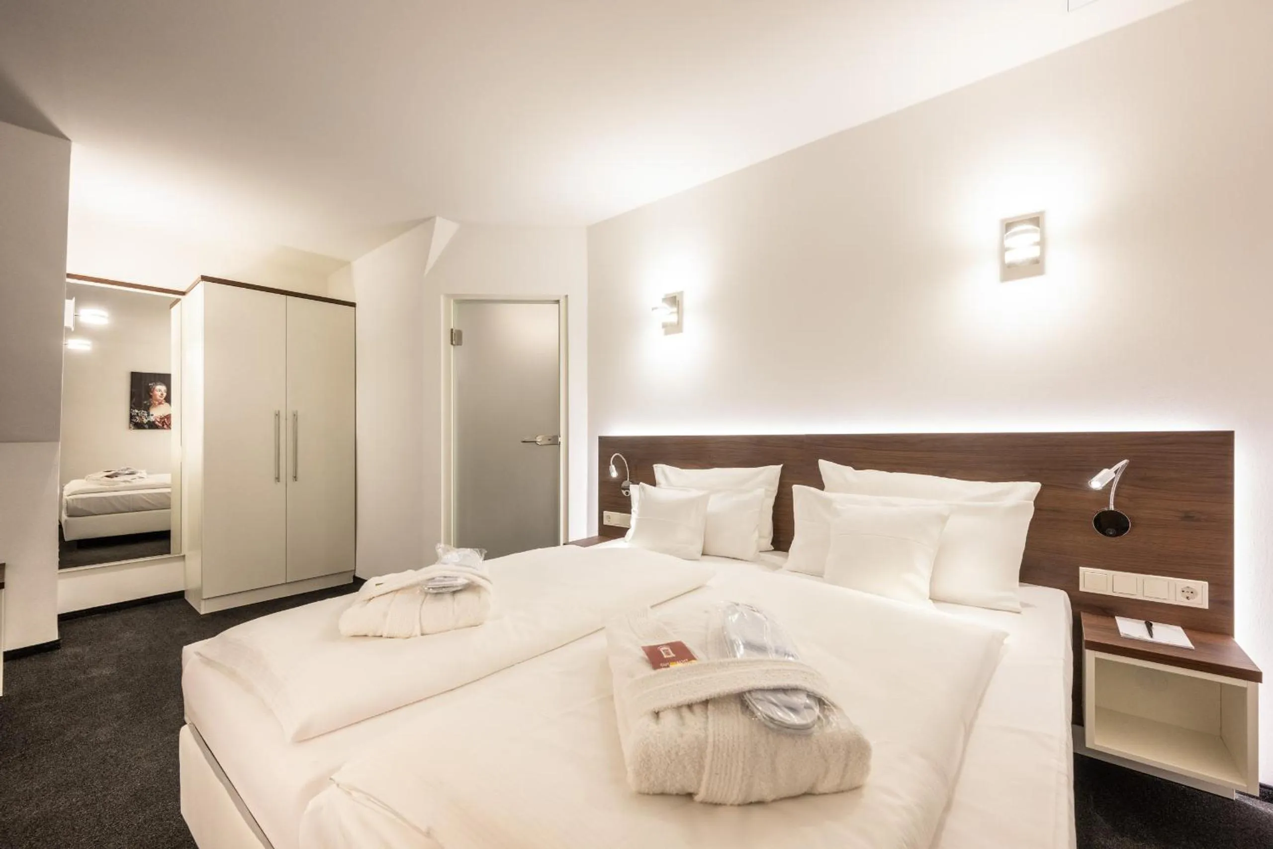 Bed in Schlosshotel Weilburg