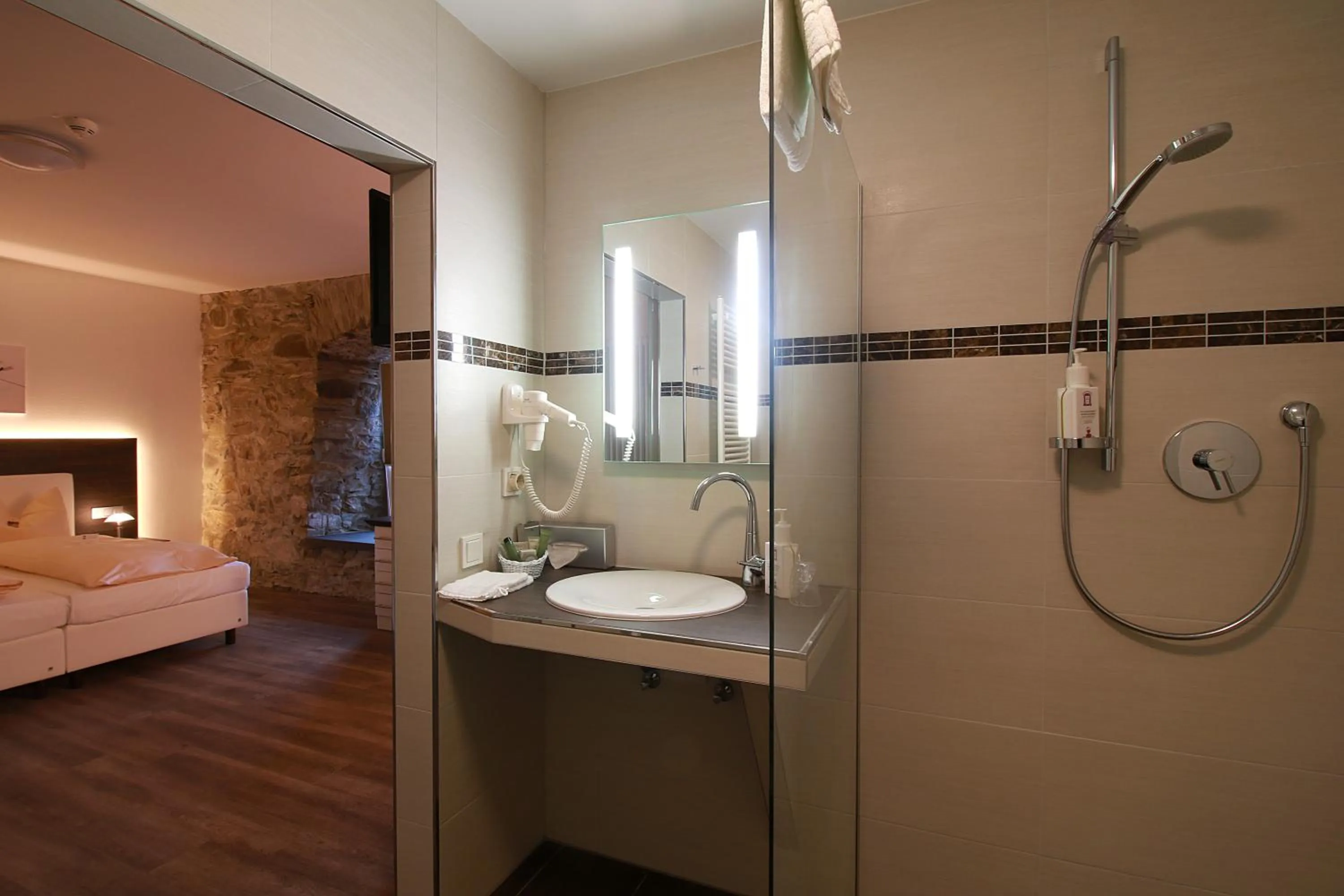 Bed in Schlosshotel Weilburg