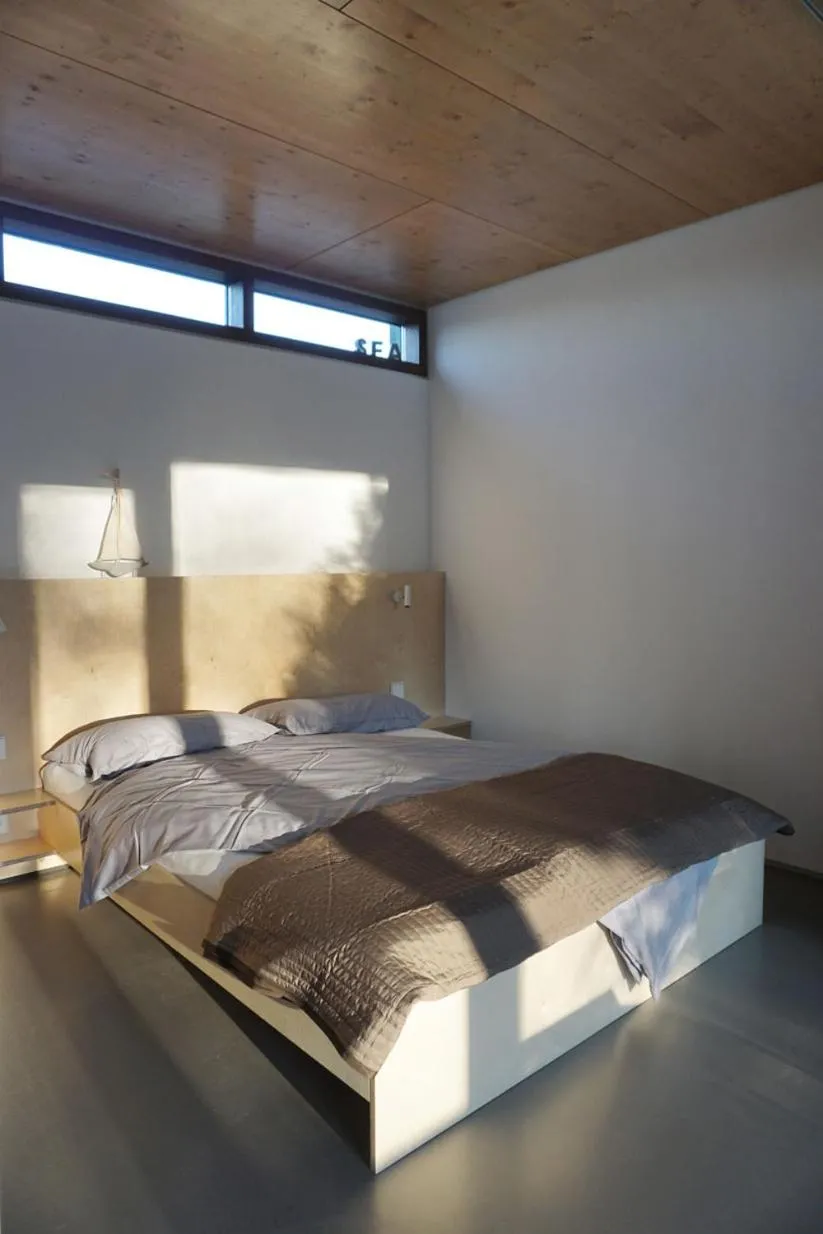 Bed in Design Ferienwohnung nienrausch Apartment 1