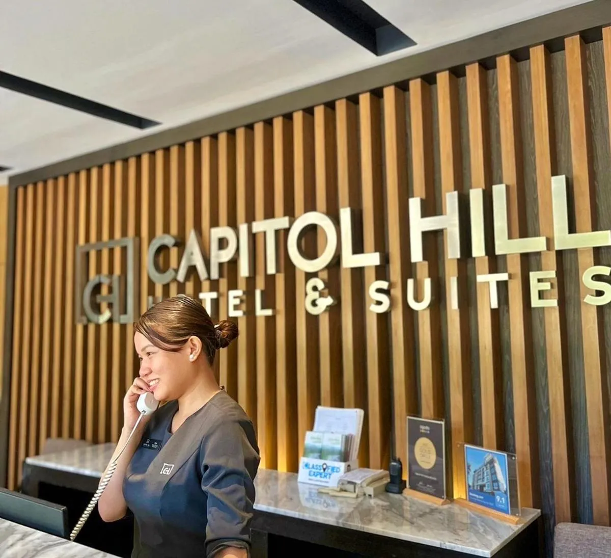 Lobby or reception in Capitol Hill Hotel and Suites