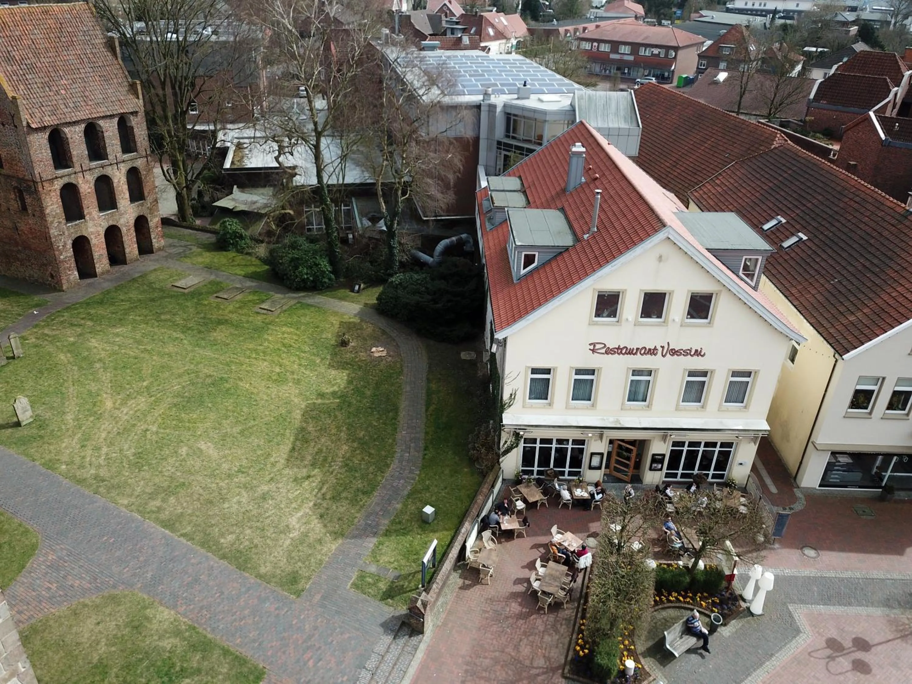 Bird's eye view in Das Schokoladenhotel