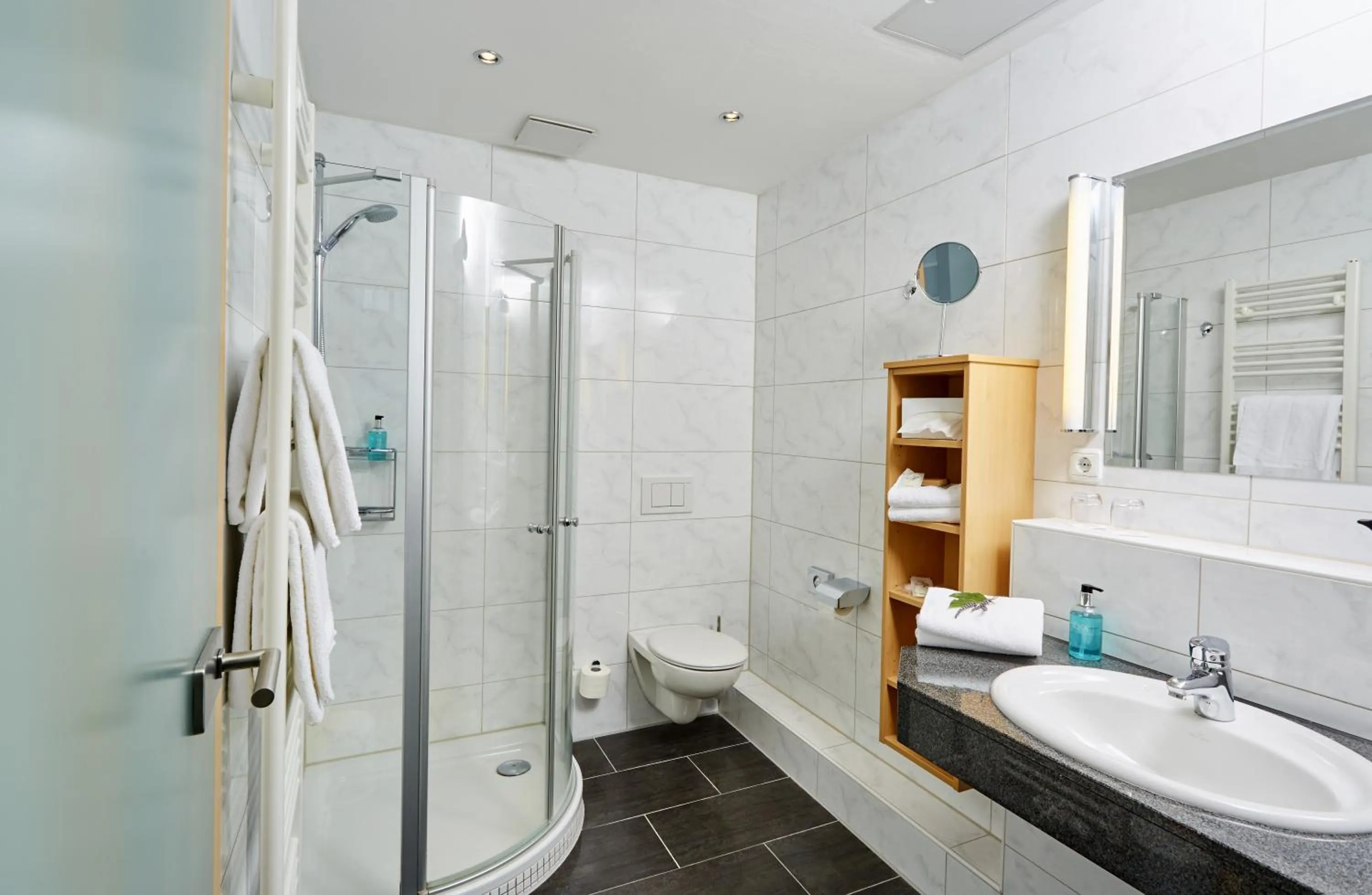 Bathroom in Das Schokoladenhotel