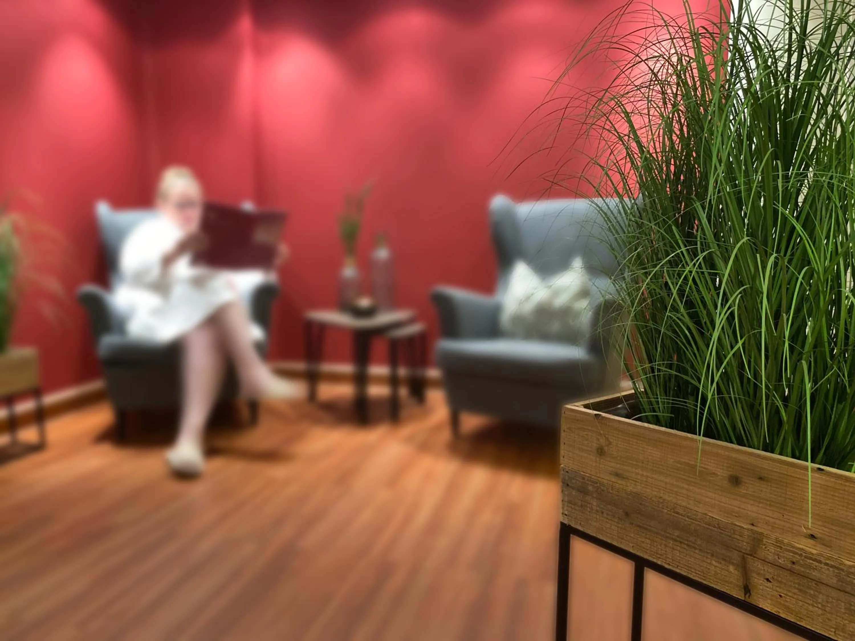 Lobby or reception in Das Schokoladenhotel