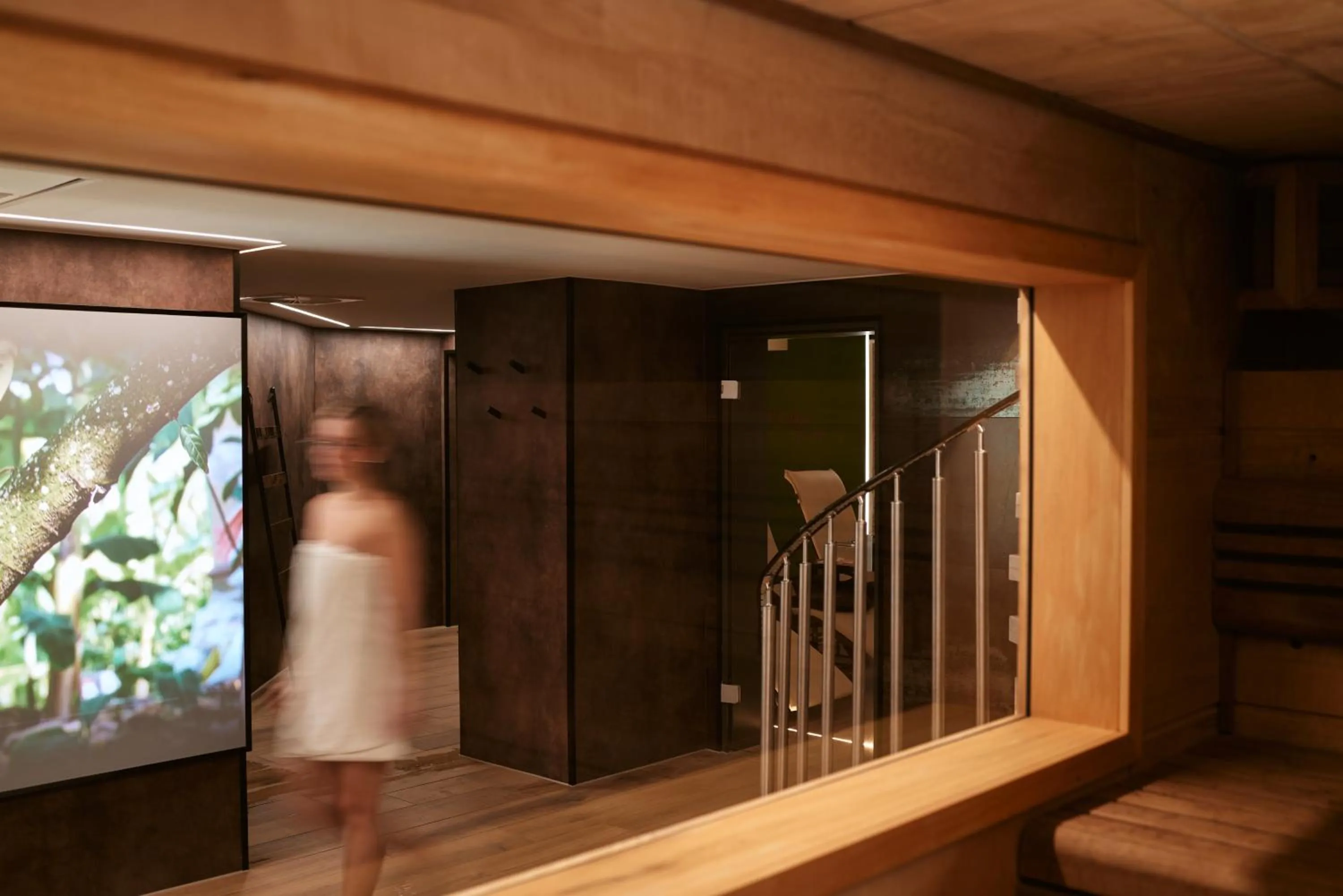 Sauna in Das Schokoladenhotel