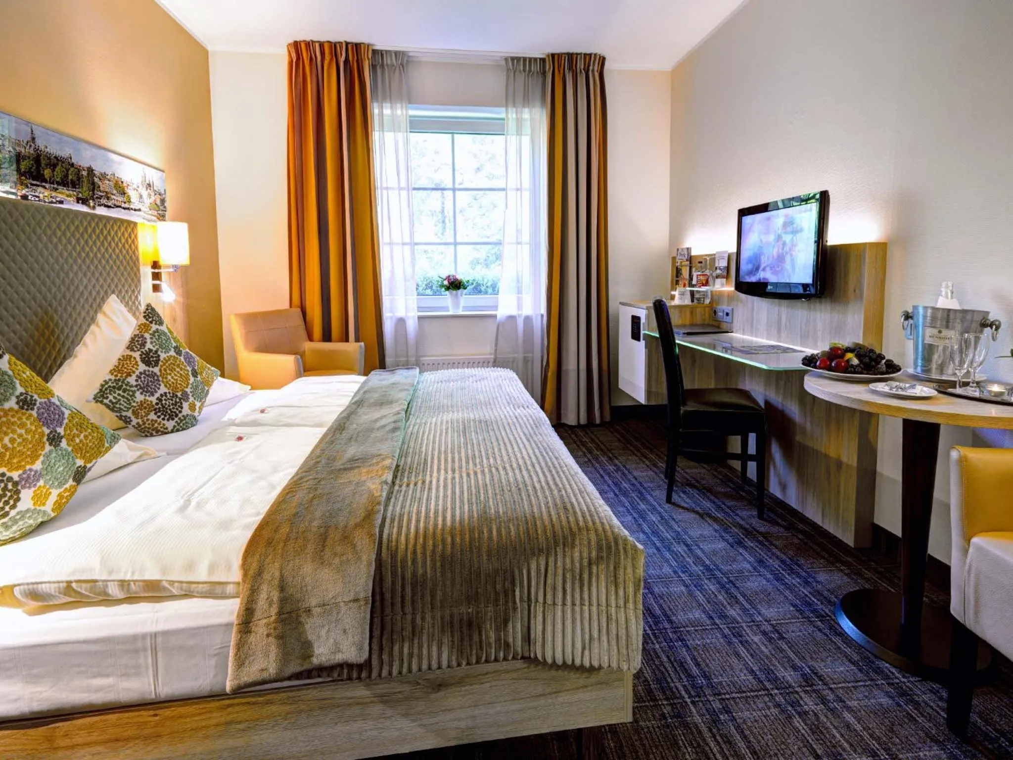 Photo of the whole room, Bed in NordWest-Hotel Amsterdam