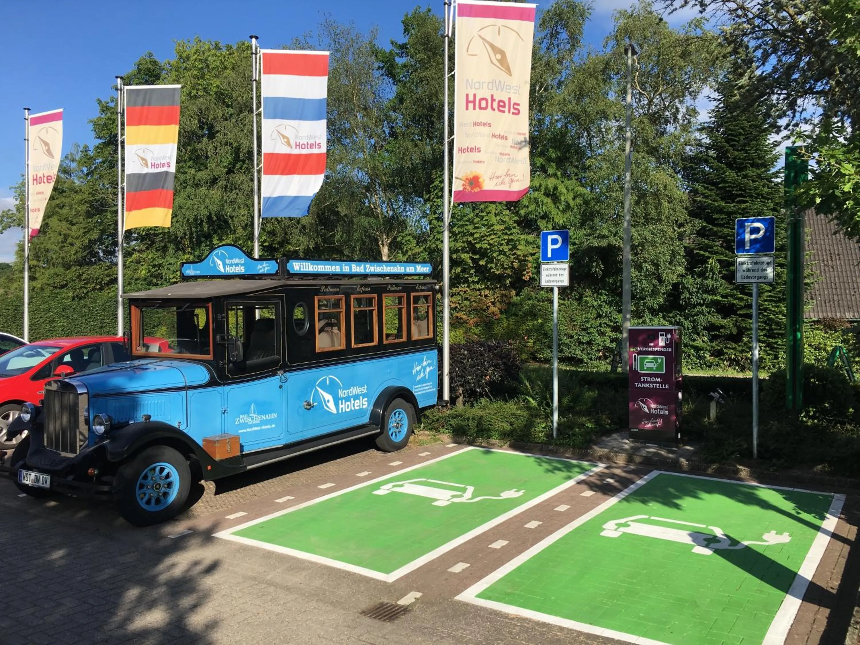 Decorative detail in NordWest-Hotel Amsterdam