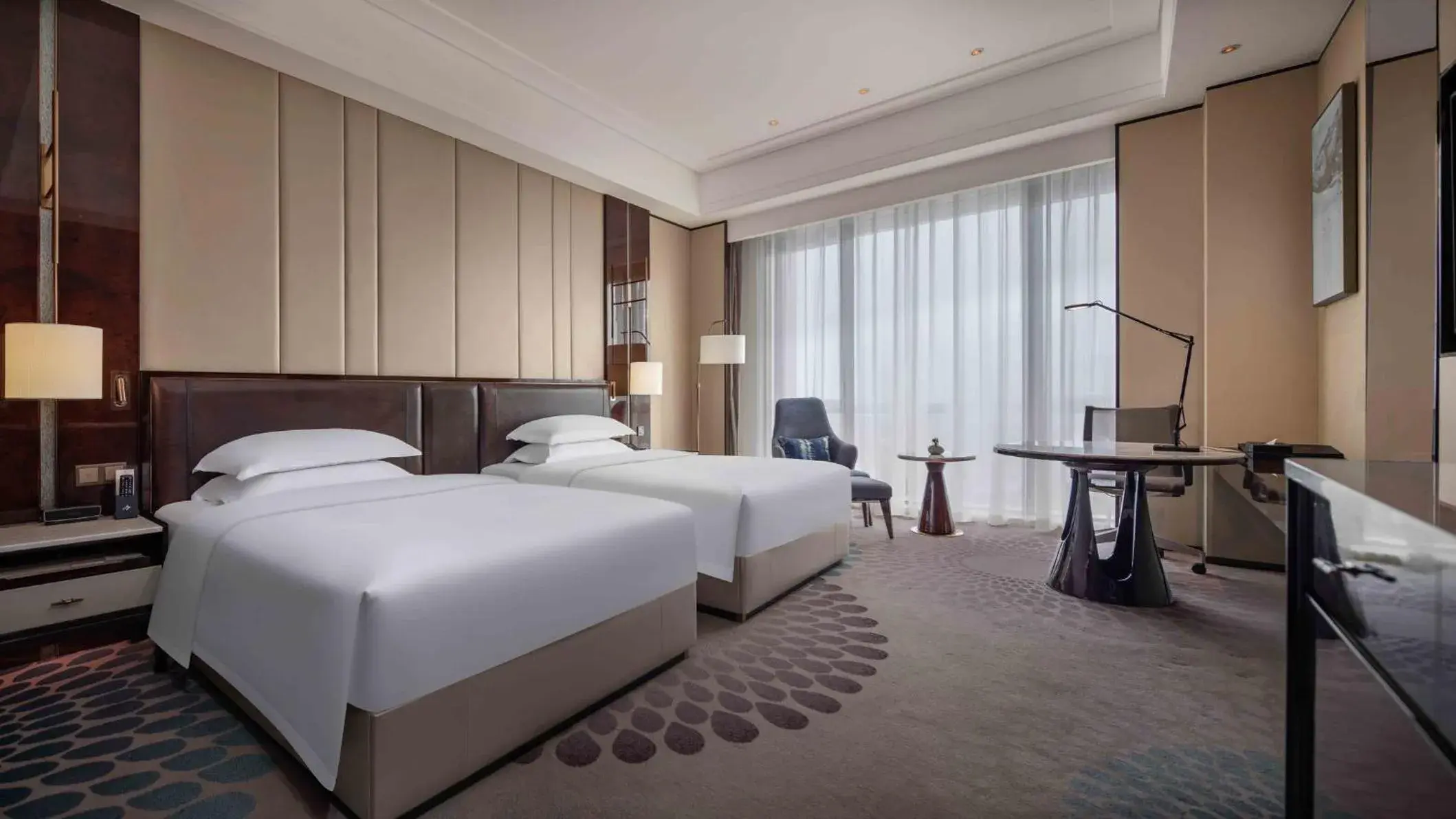 Standard Double Room with Two Double Beds and Garden View in Vignette Collection Haikou Yatter Hotel by IHG Standard Double Room with Two Double Beds and Garden View in Vignette Collection Haikou Yatter Hotel by IHG