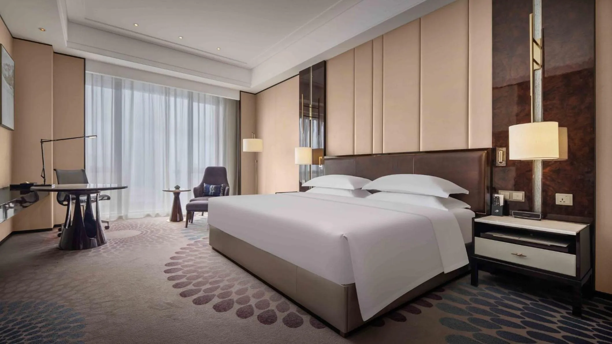 Photo of the whole room, Bed in Vignette Collection Haikou Yatter Hotel by IHG
