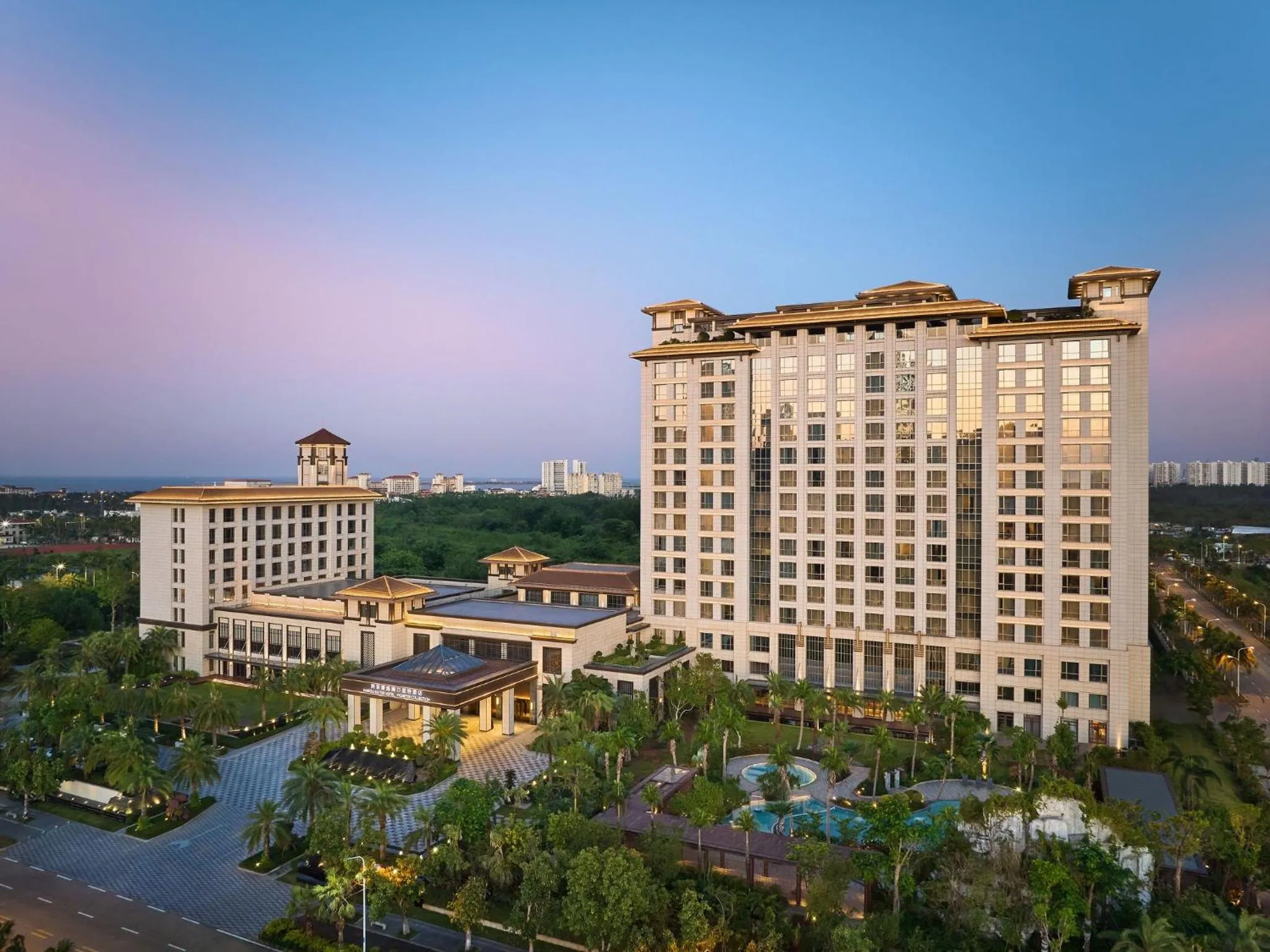 Property building in Vignette Collection Haikou Yatter Hotel by IHG