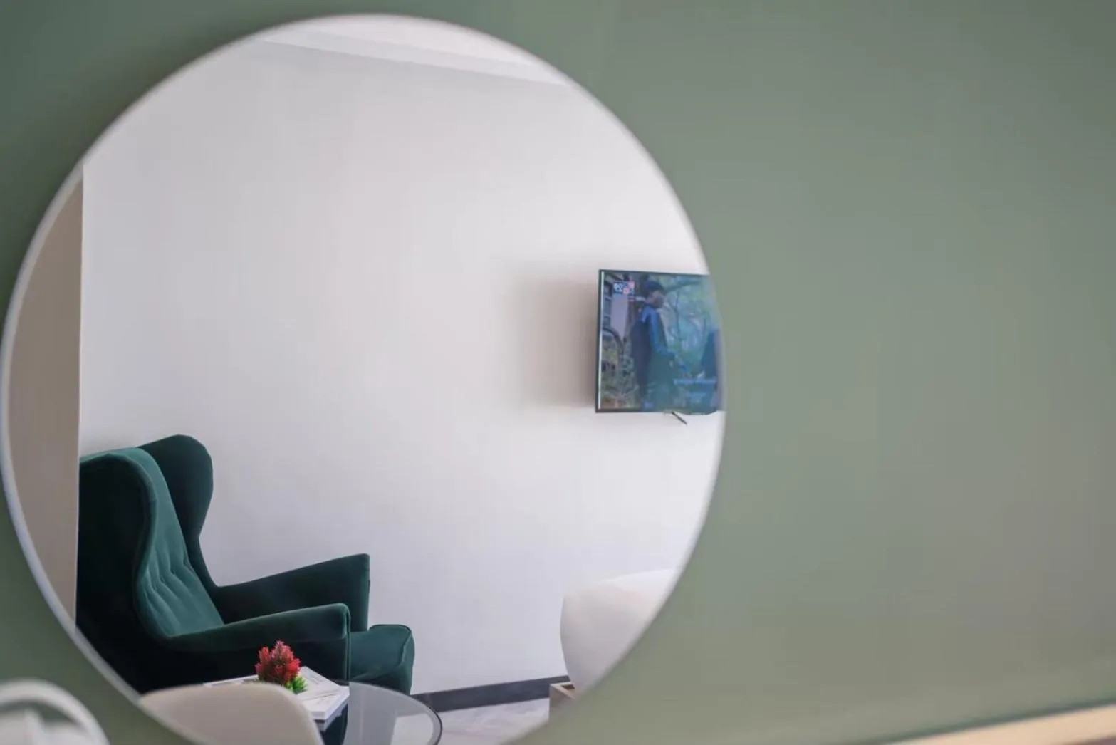 Living room in Yanud Residence