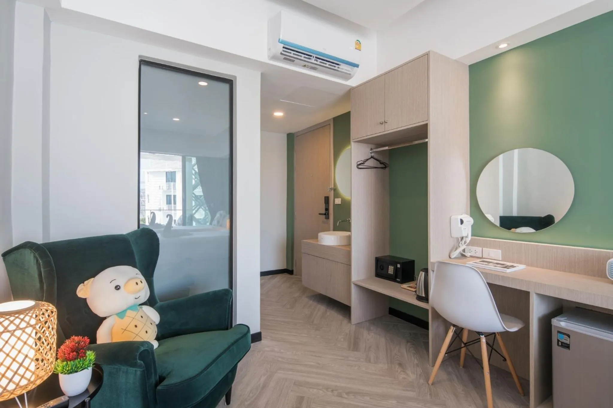 Living room in Yanud Residence