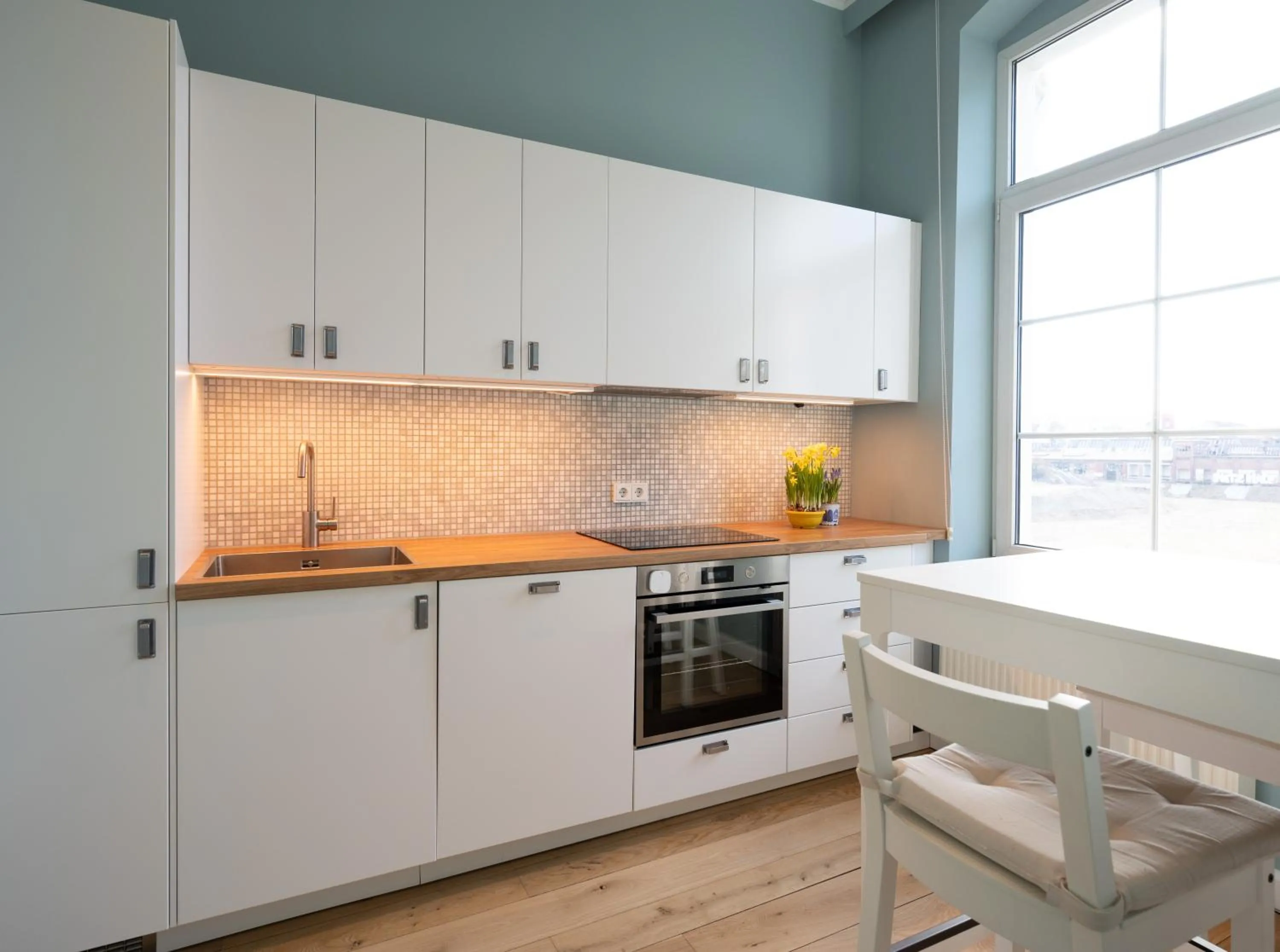 kitchen in The New Yorker Hotel Köln-Messe