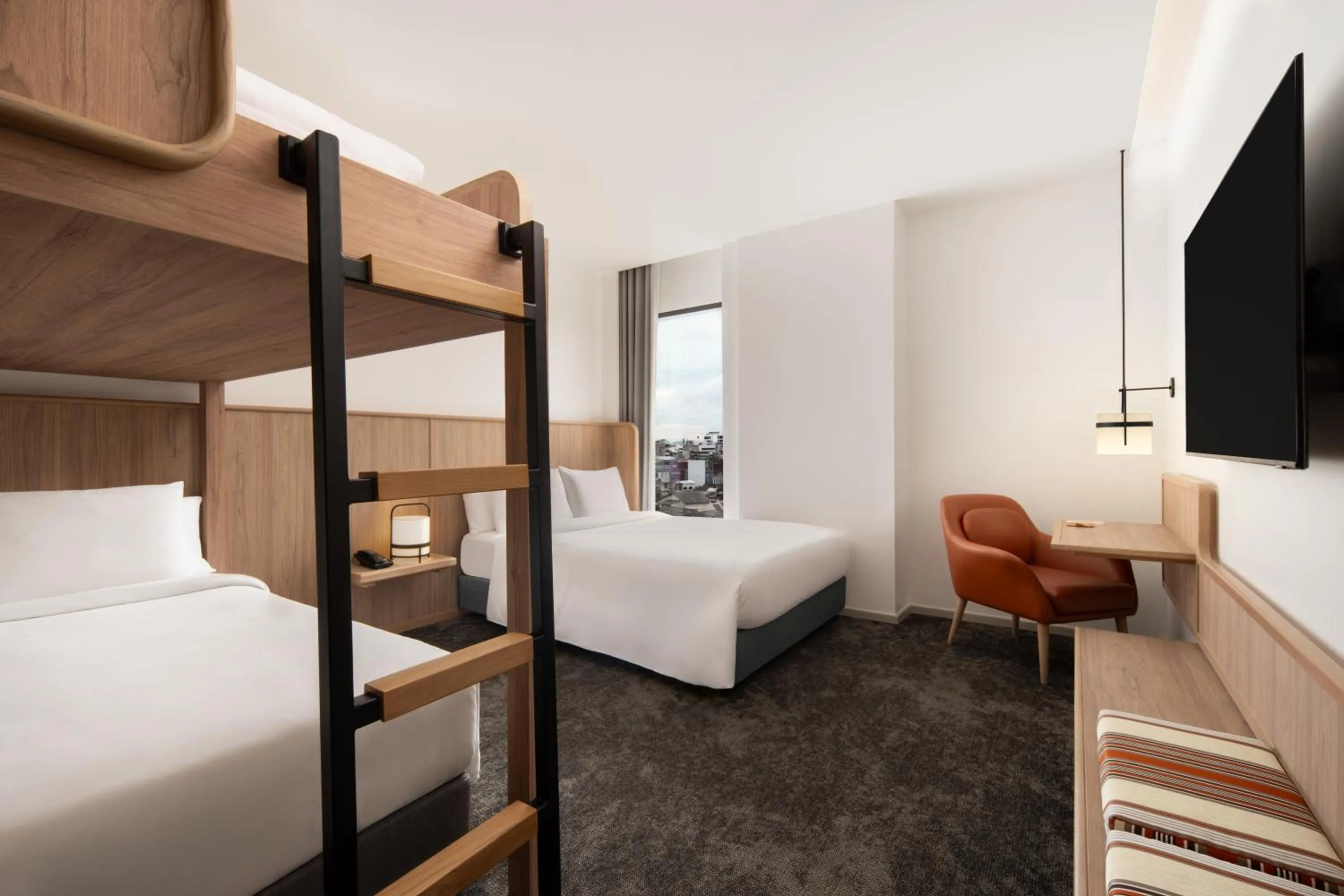 Bed in ASAI Bangkok Chinatown