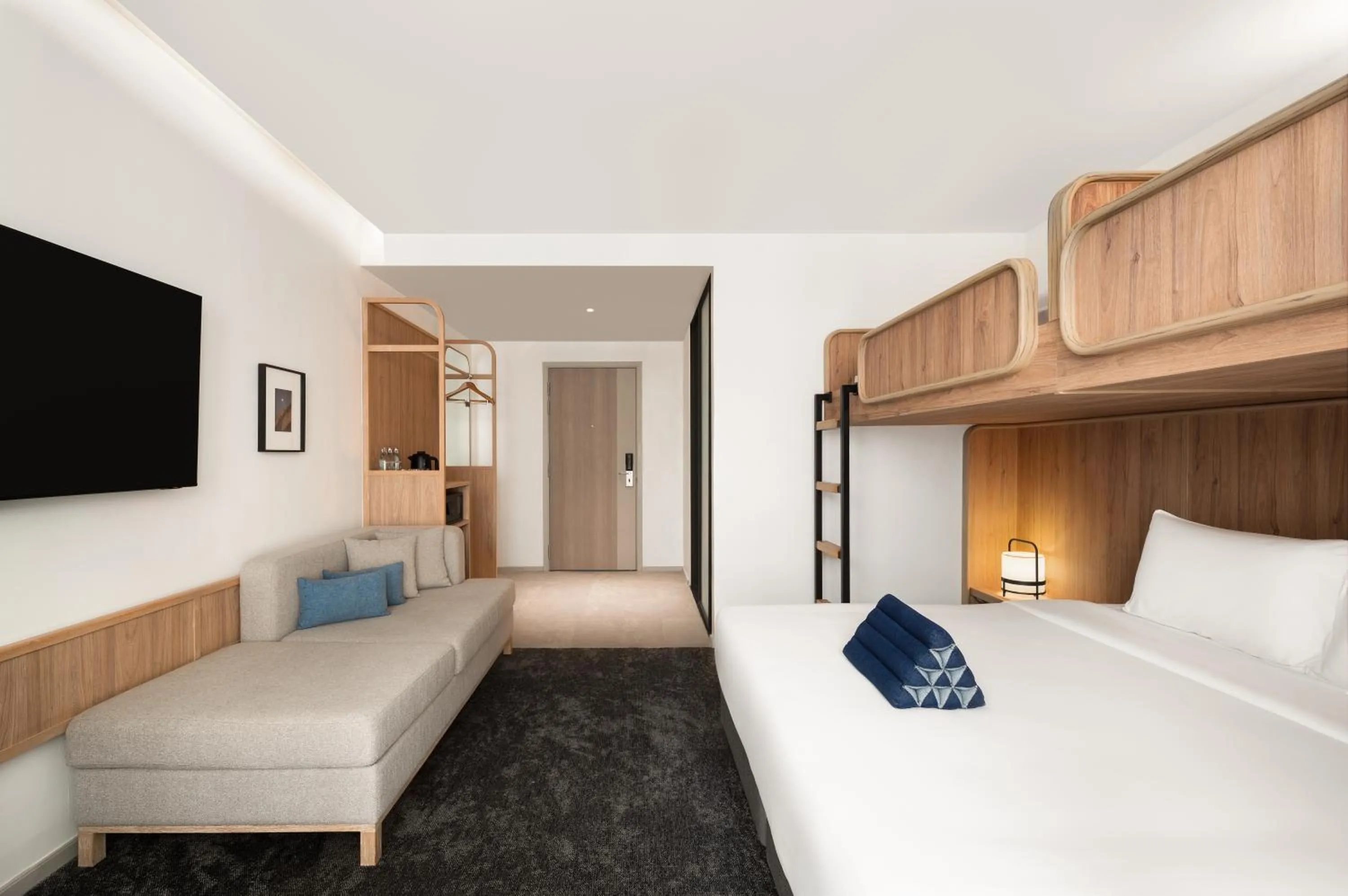 Bed in ASAI Bangkok Chinatown