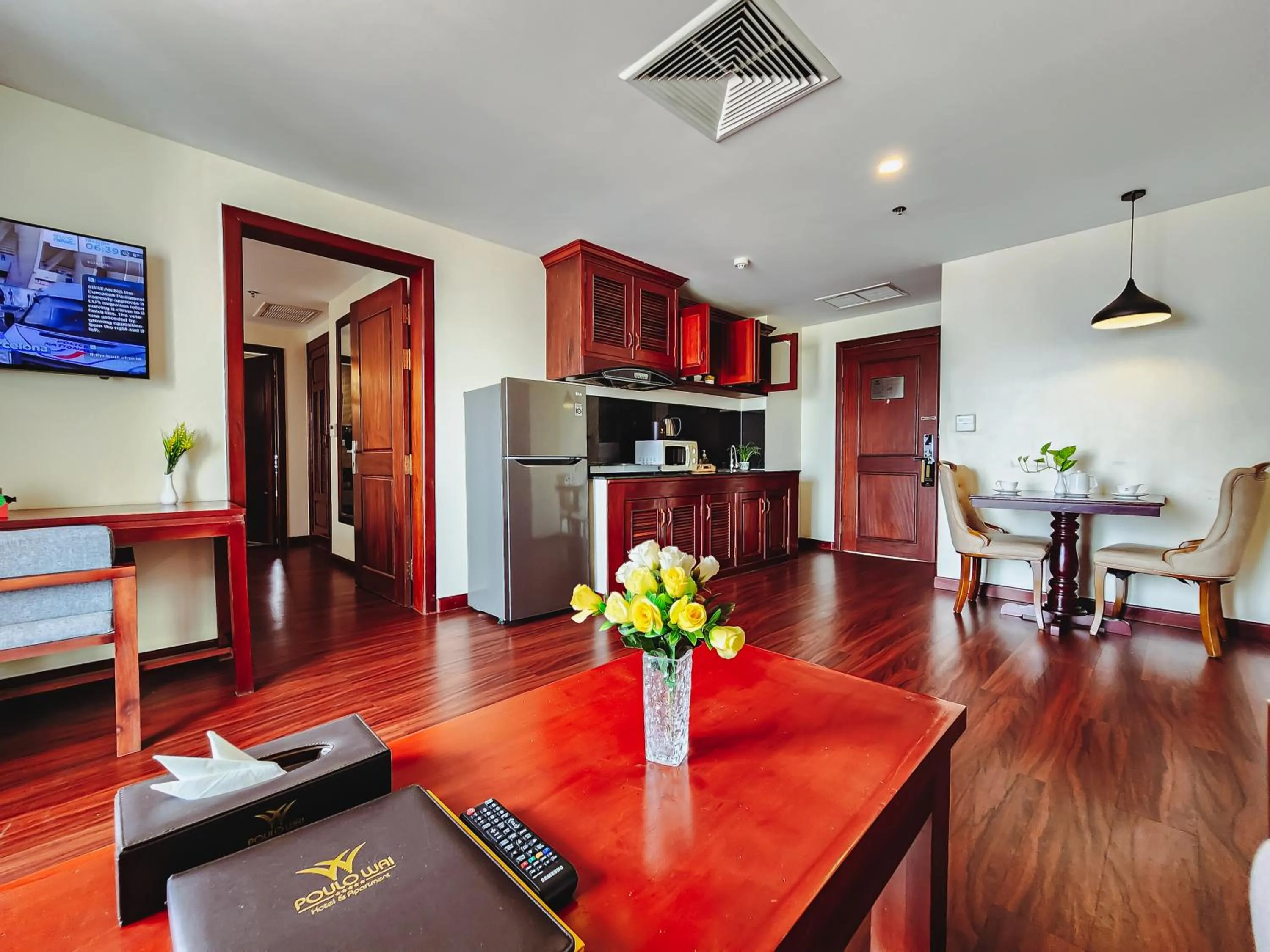 Kitchen or kitchenette in Poulo Wai Hotel, Trademark Collection by Wyndham