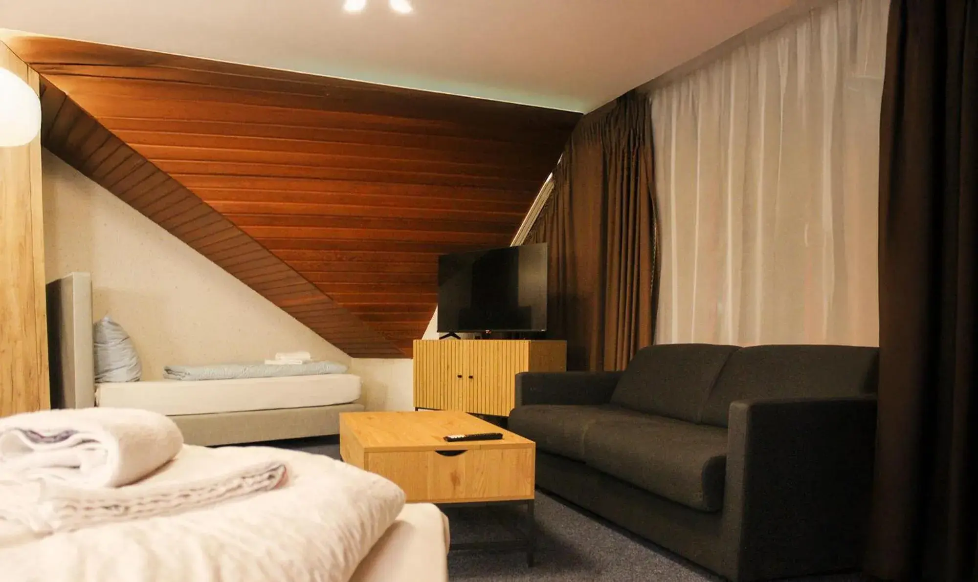 Bed in Hotel Simonis Koblenz Bed in Hotel Simonis Koblenz