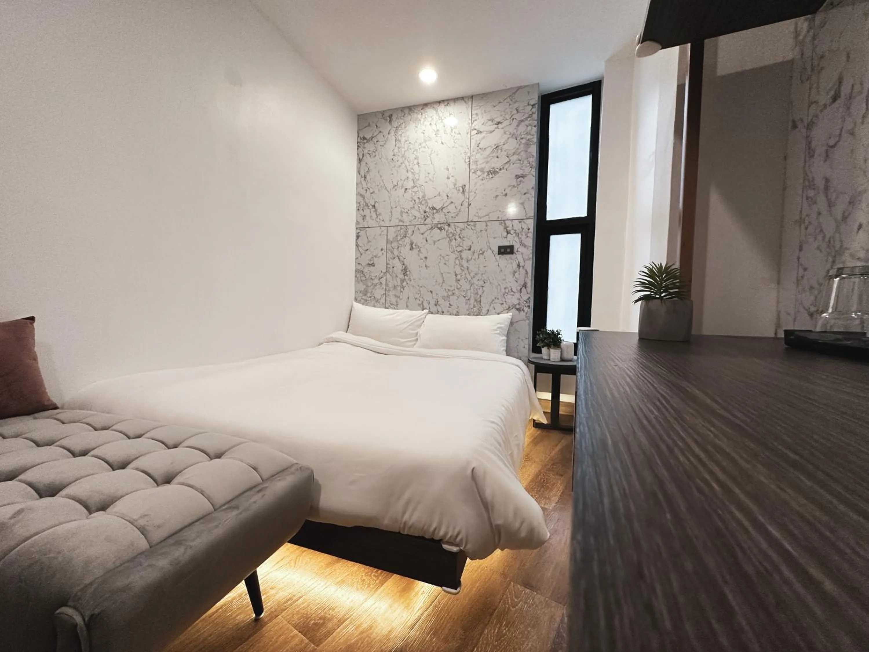 Bed in Livinn91 Hotel