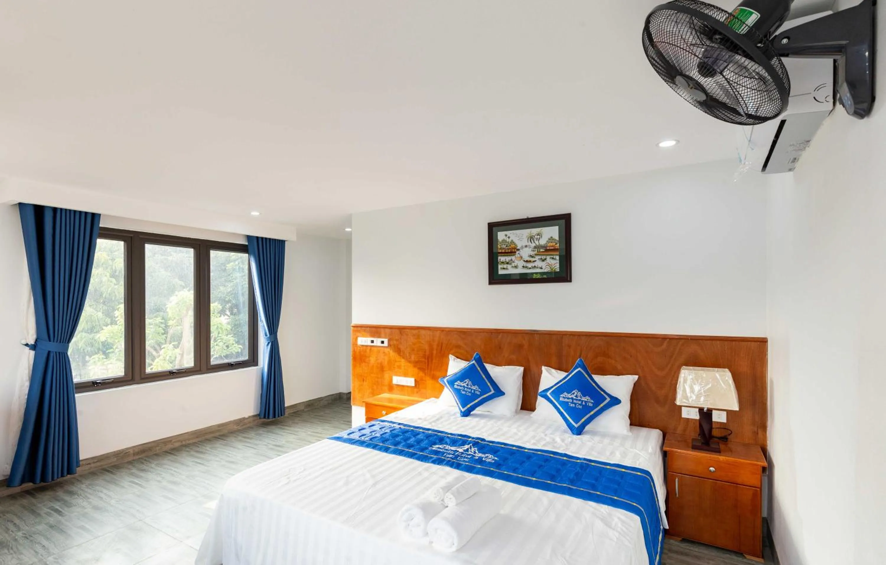 Bed in Elizabeth Hotel Tam Coc