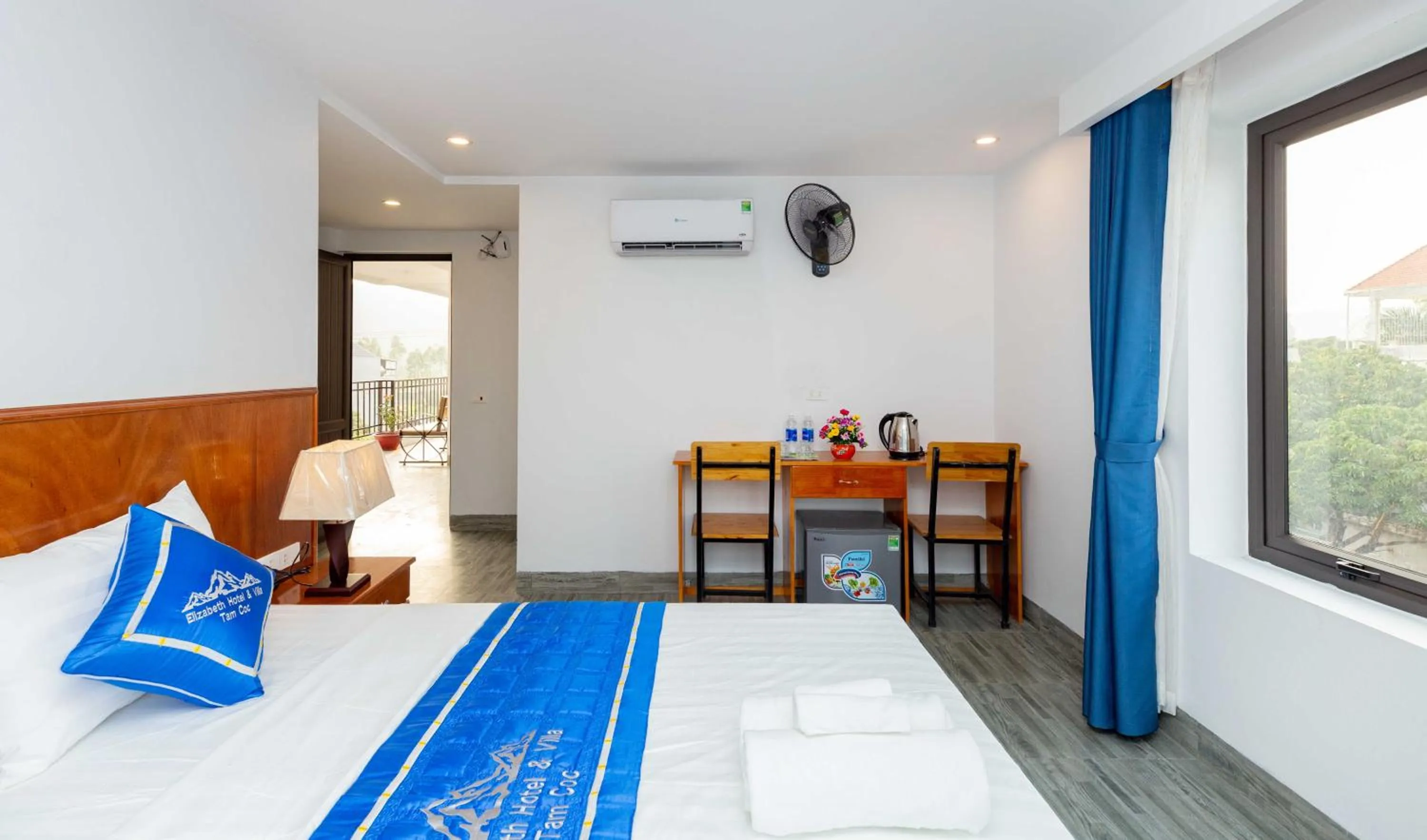 Bed in Elizabeth Hotel Tam Coc