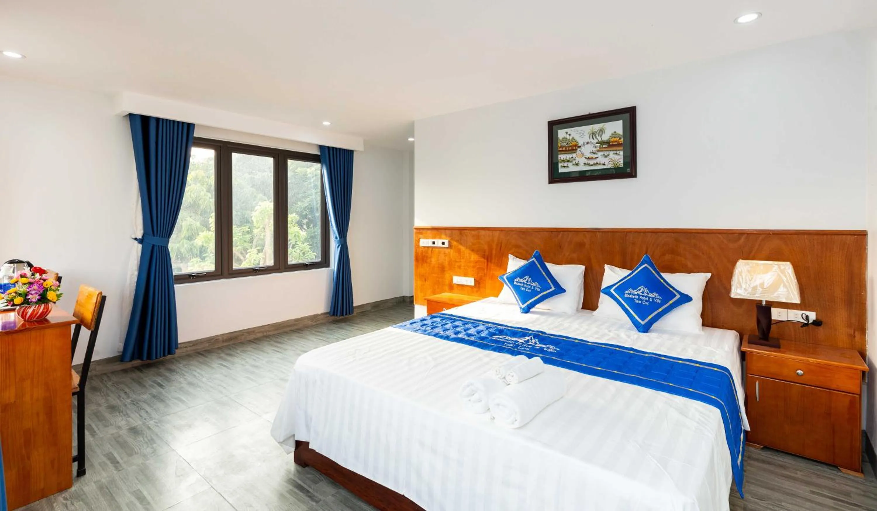 Photo of the whole room, Bed in Elizabeth Hotel Tam Coc