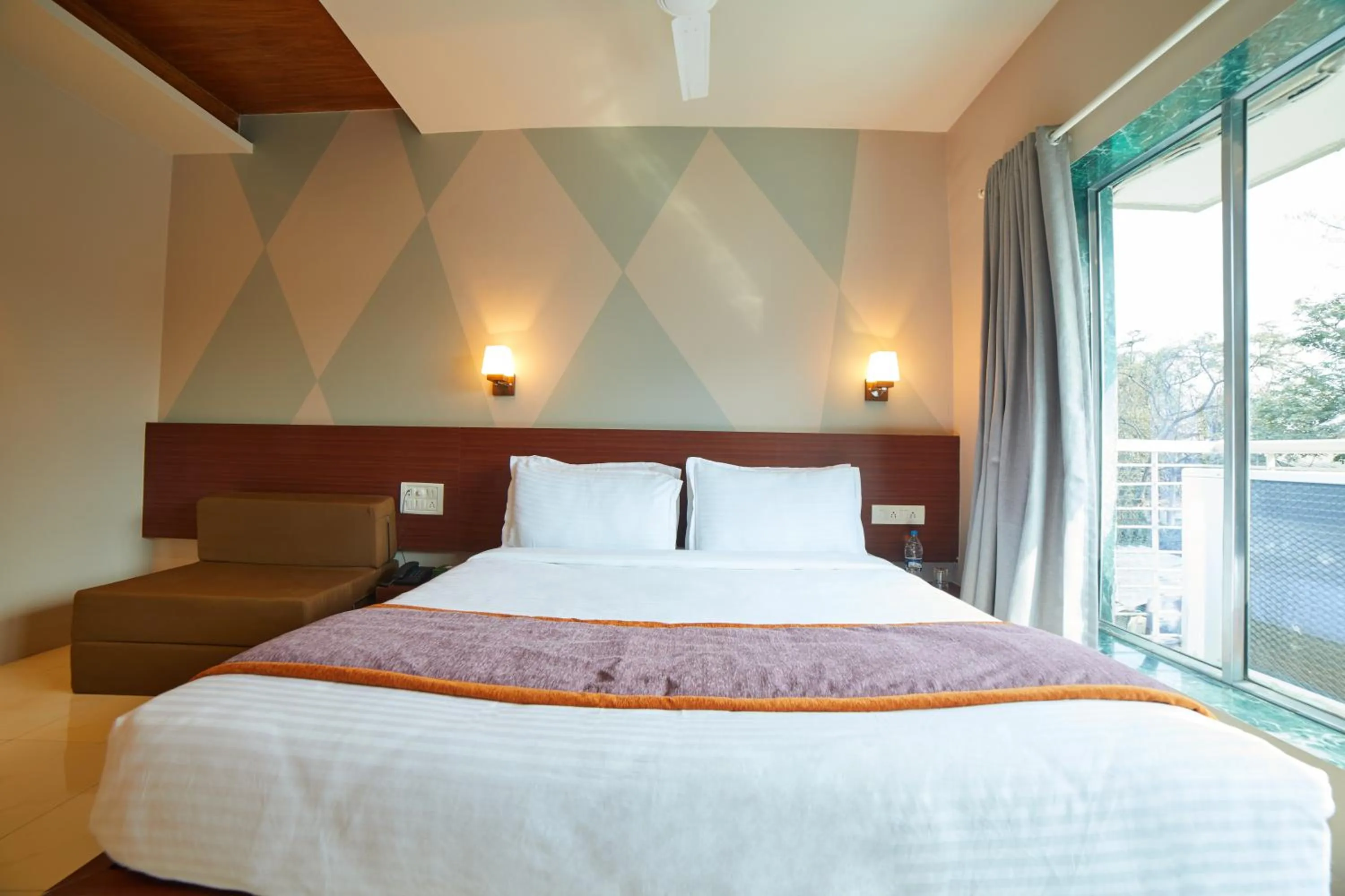 Bed in Aureole Mrida - A Boutique Hotel