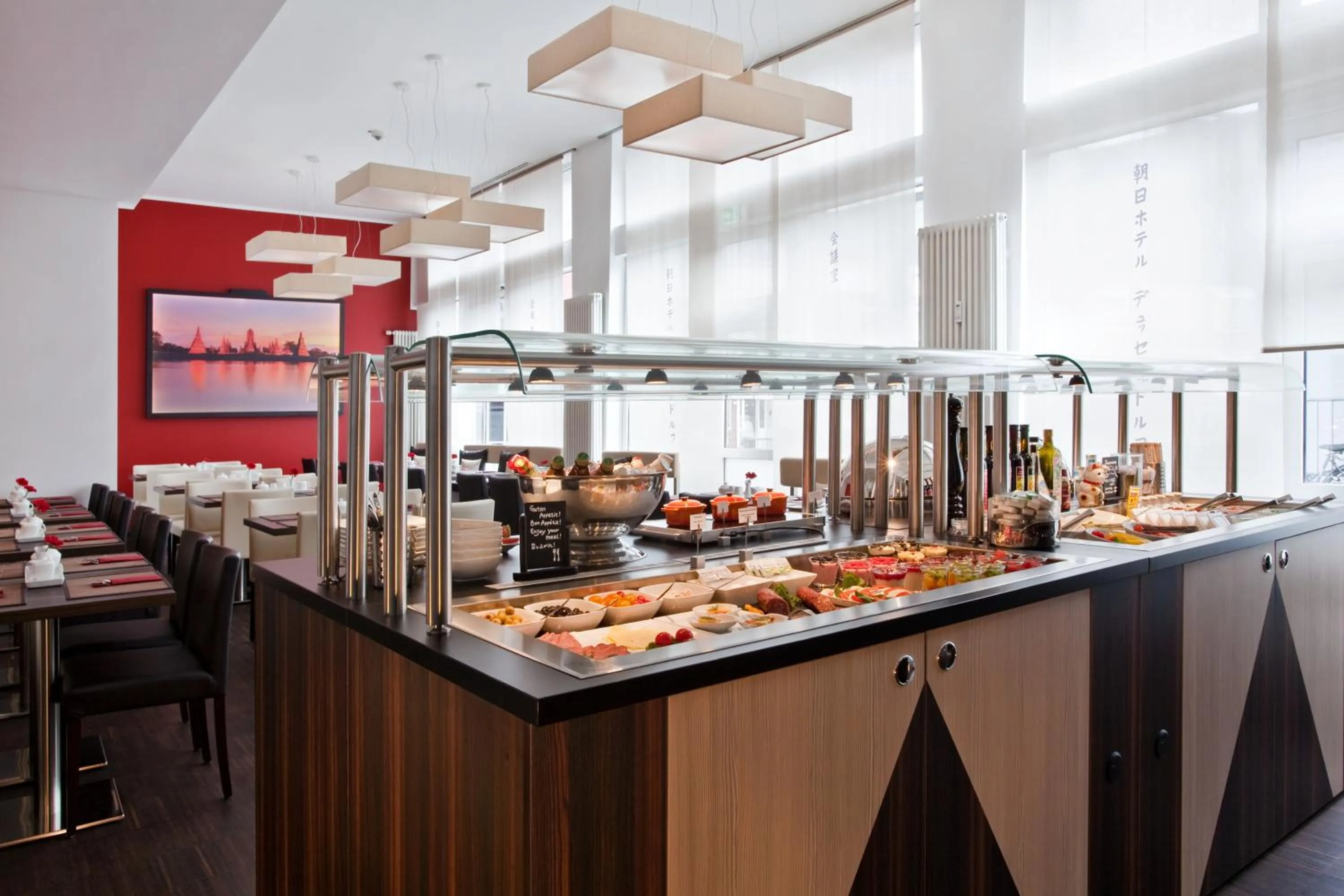 Food and drinks in Hotel Asahi