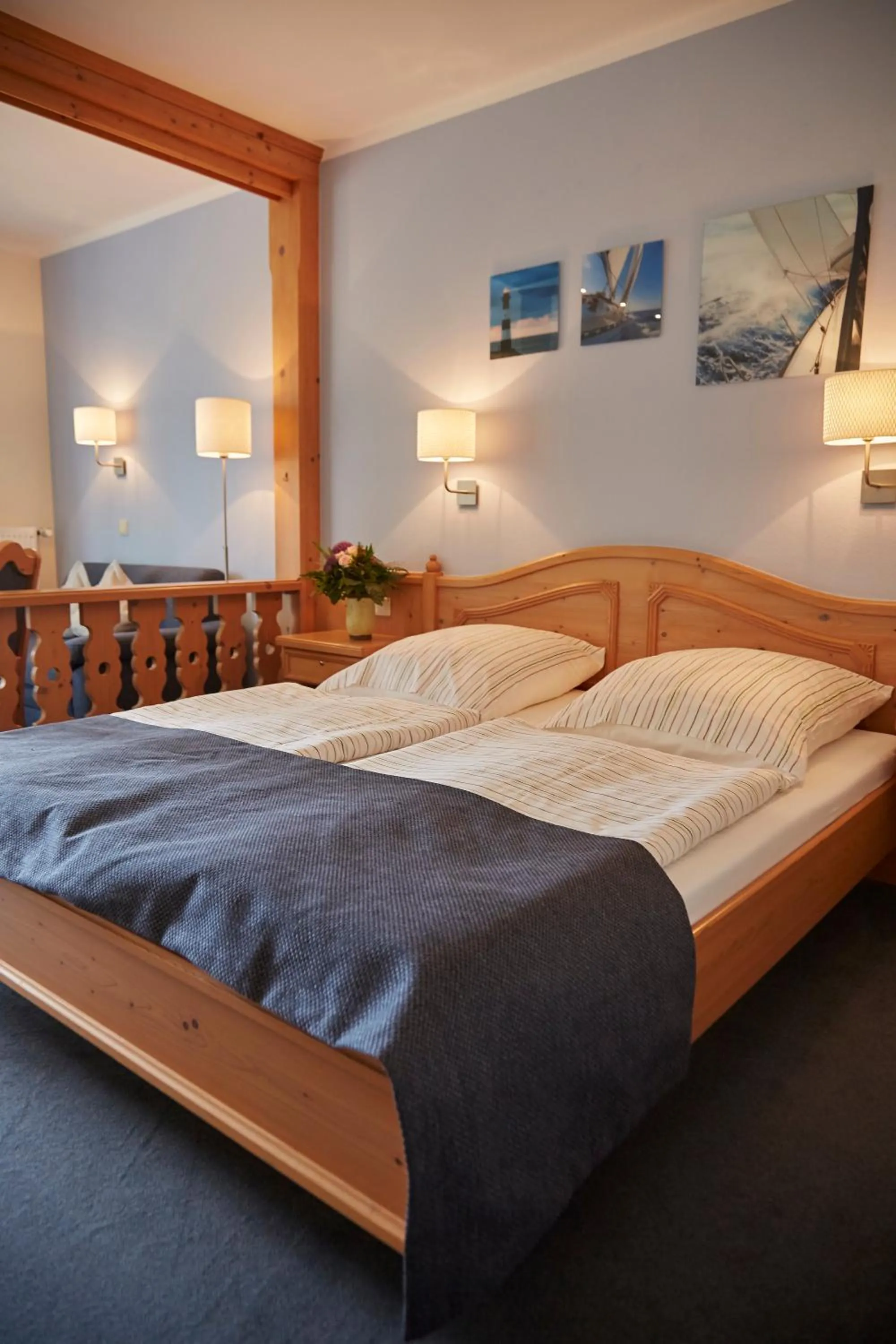 Photo of the whole room, Bed in Flair Landhotel Strengliner Mühle