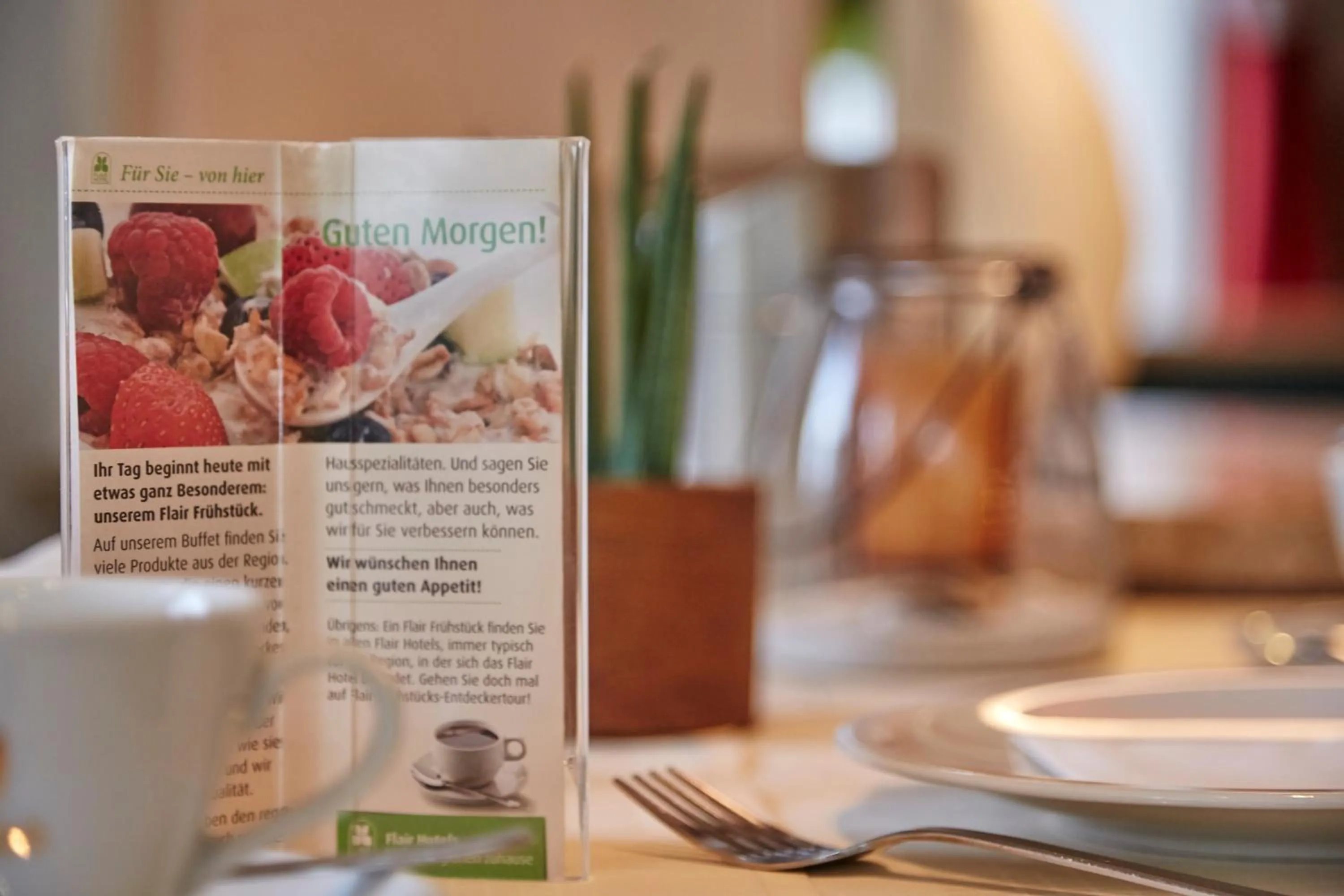 Buffet breakfast in Flair Landhotel Strengliner Mühle