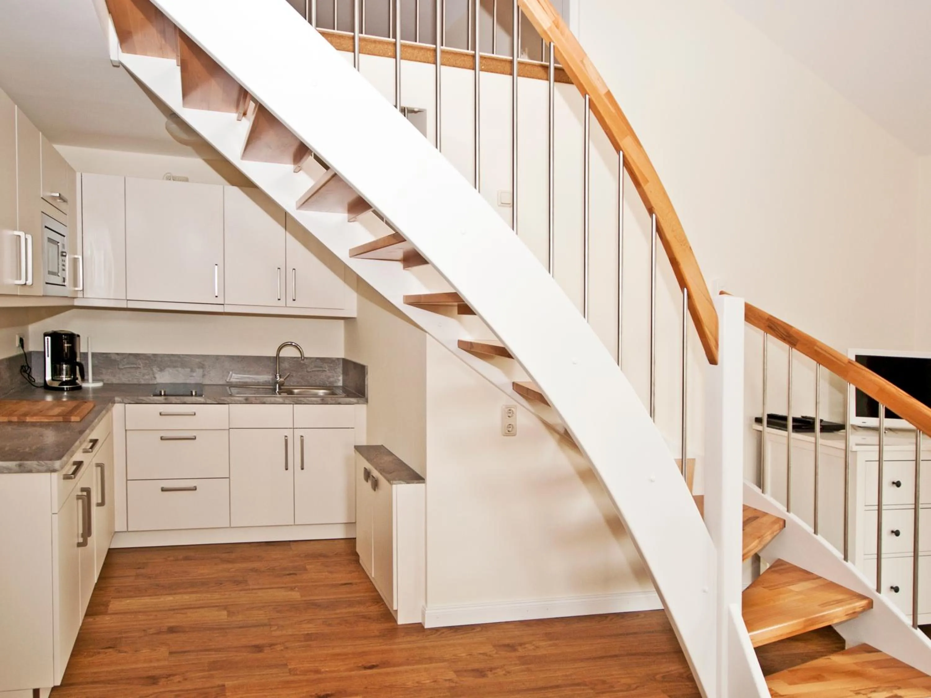 Kitchen or kitchenette in Flair Landhotel Strengliner Mühle