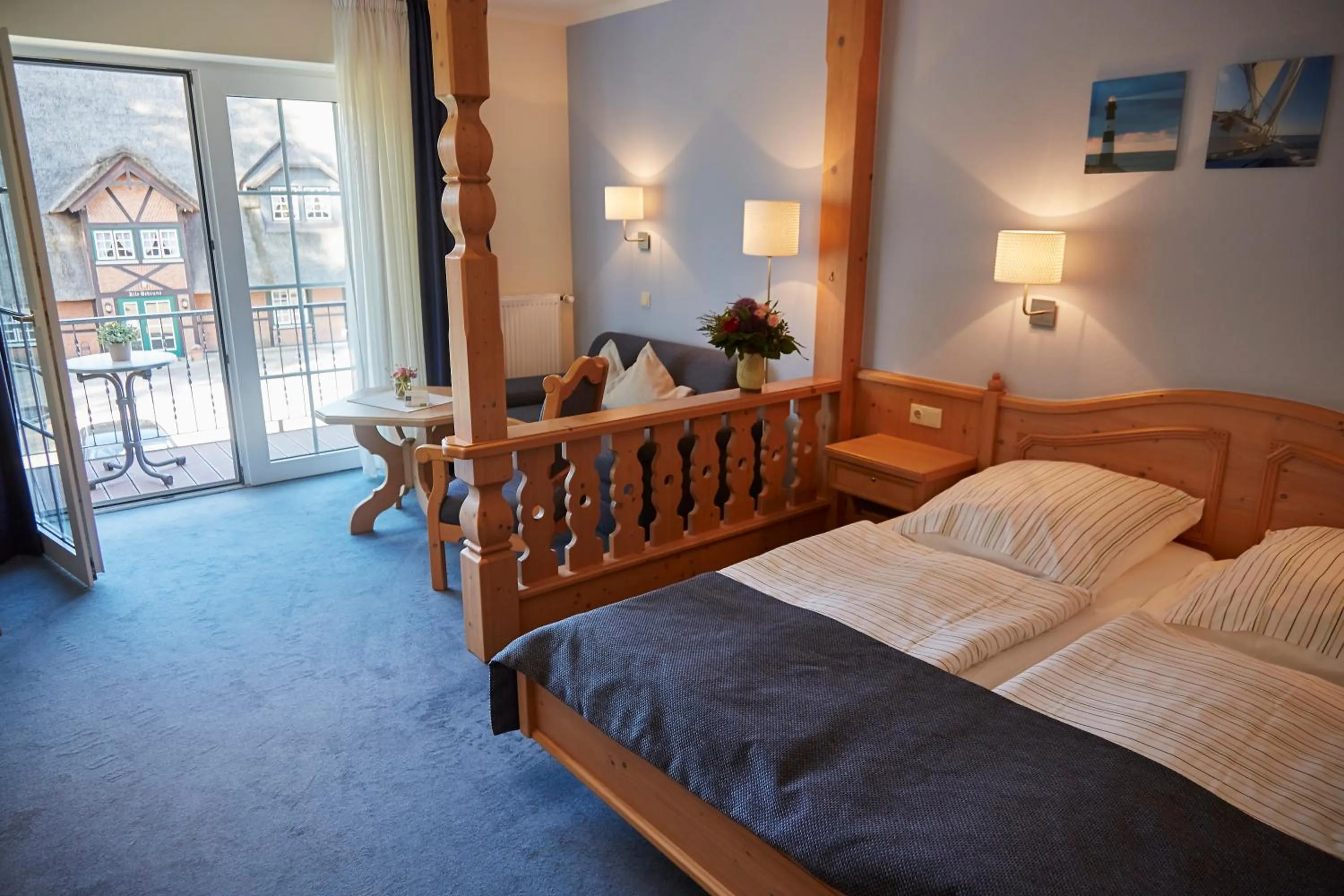 Photo of the whole room, Bed in Flair Landhotel Strengliner Mühle