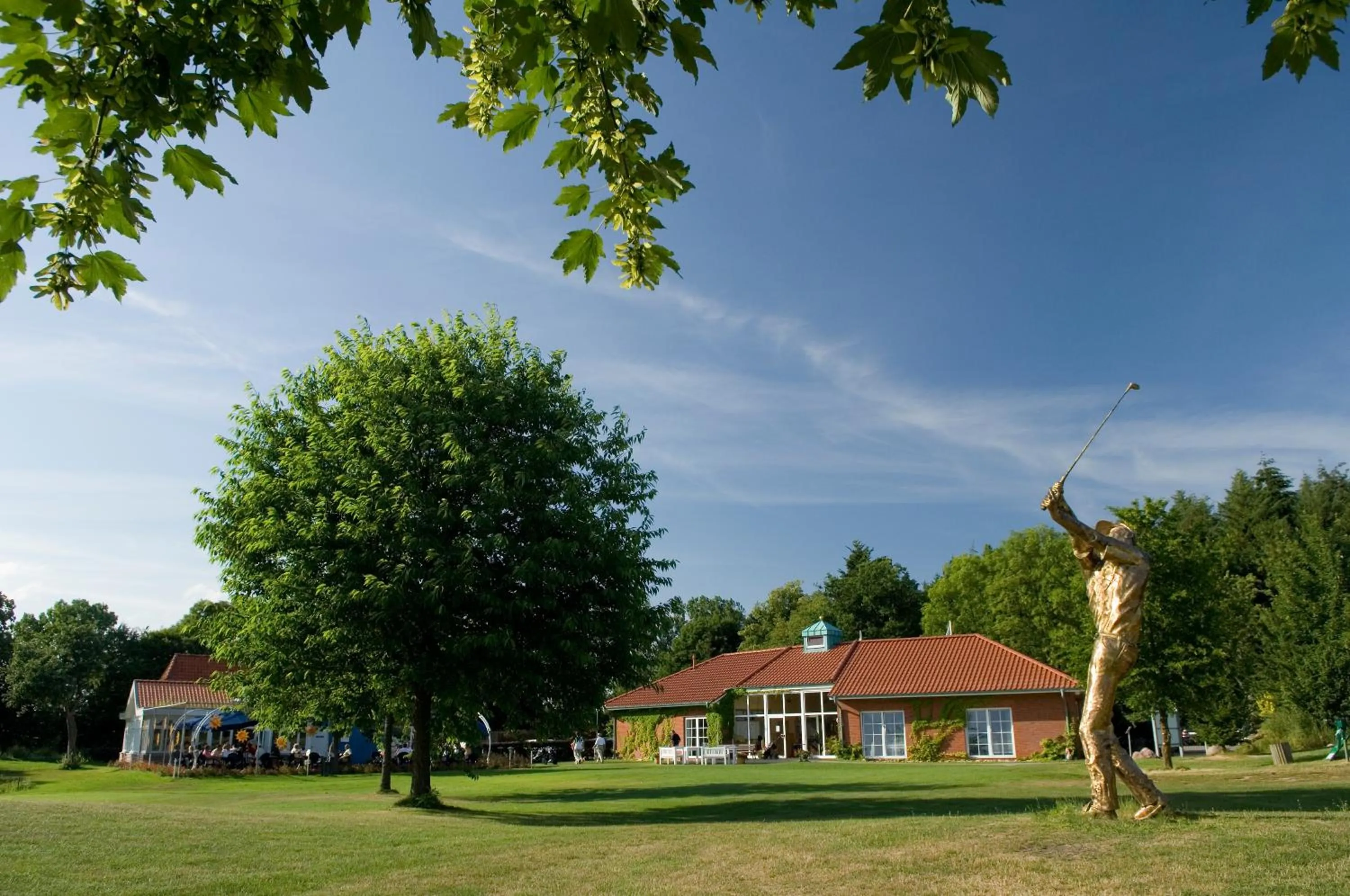Golfcourse in Flair Landhotel Strengliner Mühle