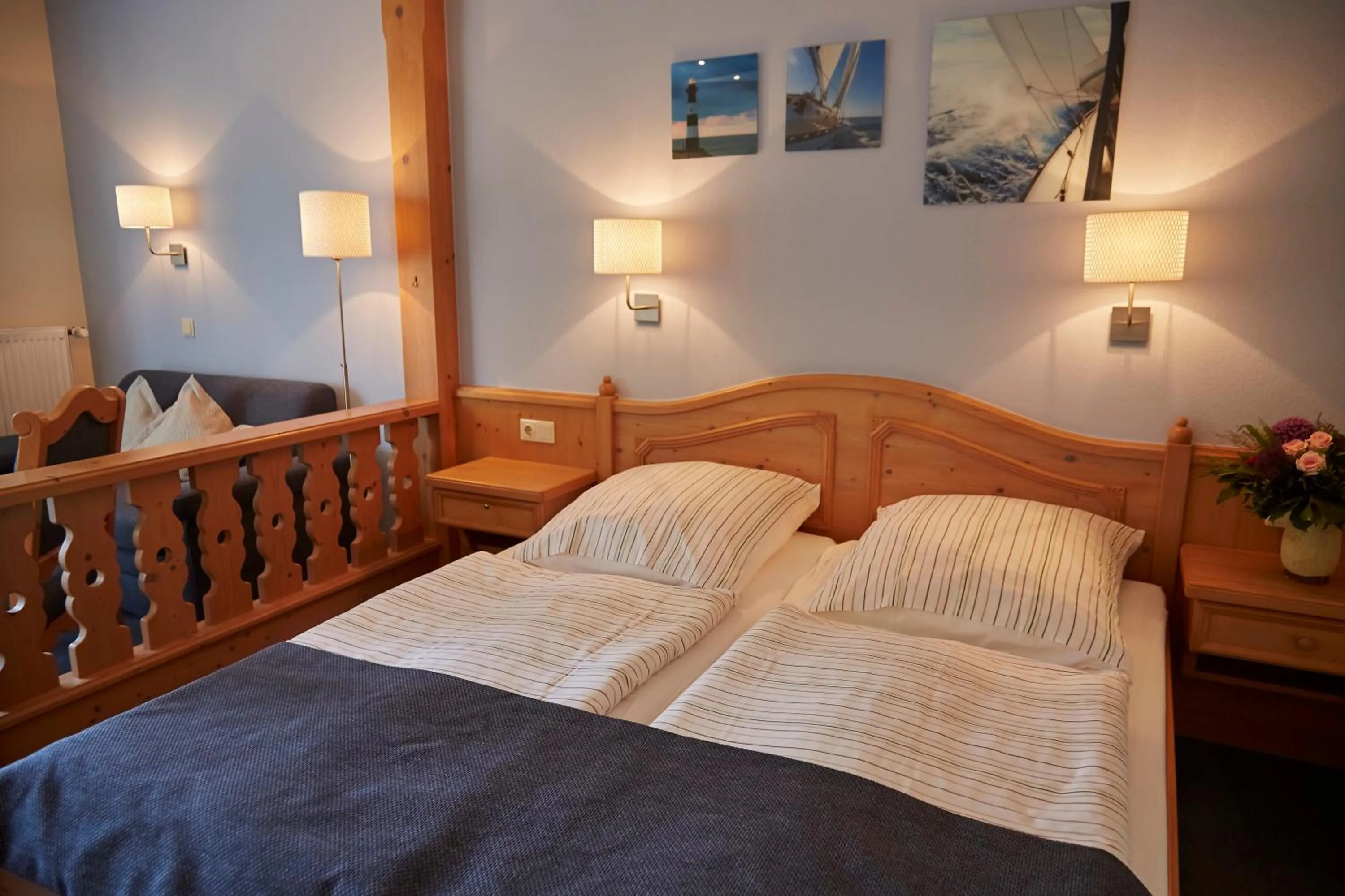 Photo of the whole room, Bed in Flair Landhotel Strengliner Mühle