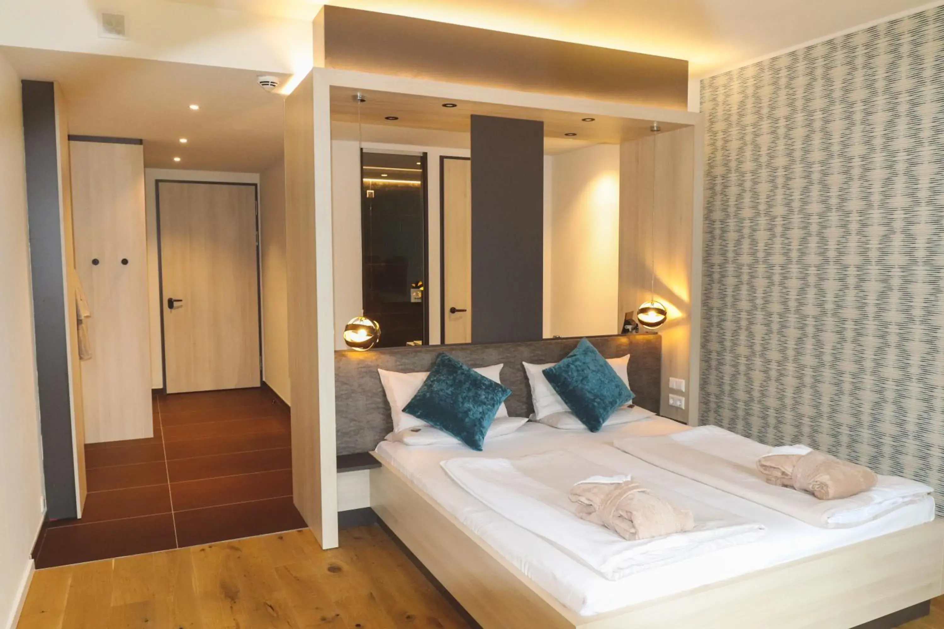 Bedroom, Bed in Bornmühle Bedroom, Bed in Bornmühle