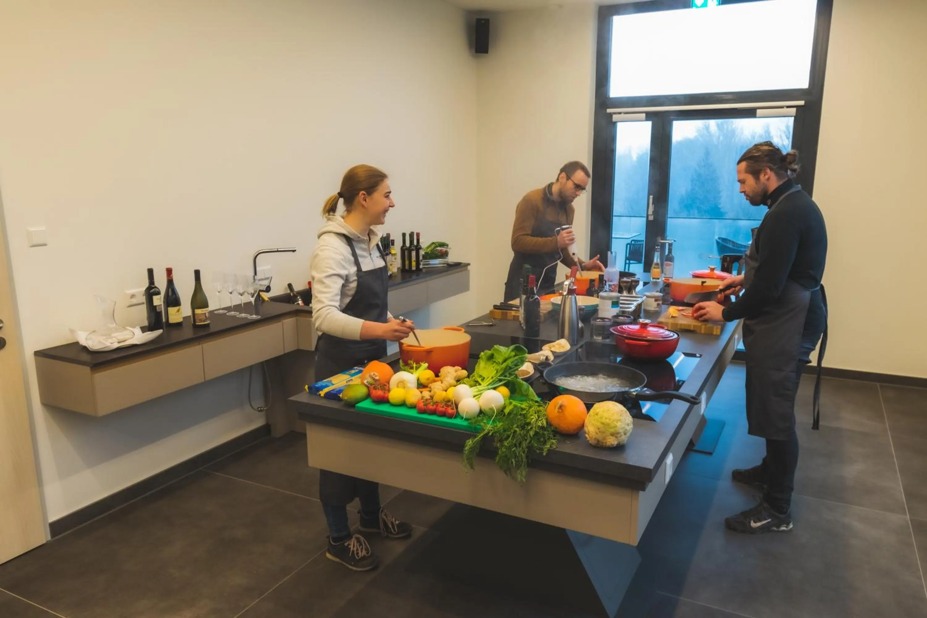 People in Bornmühle