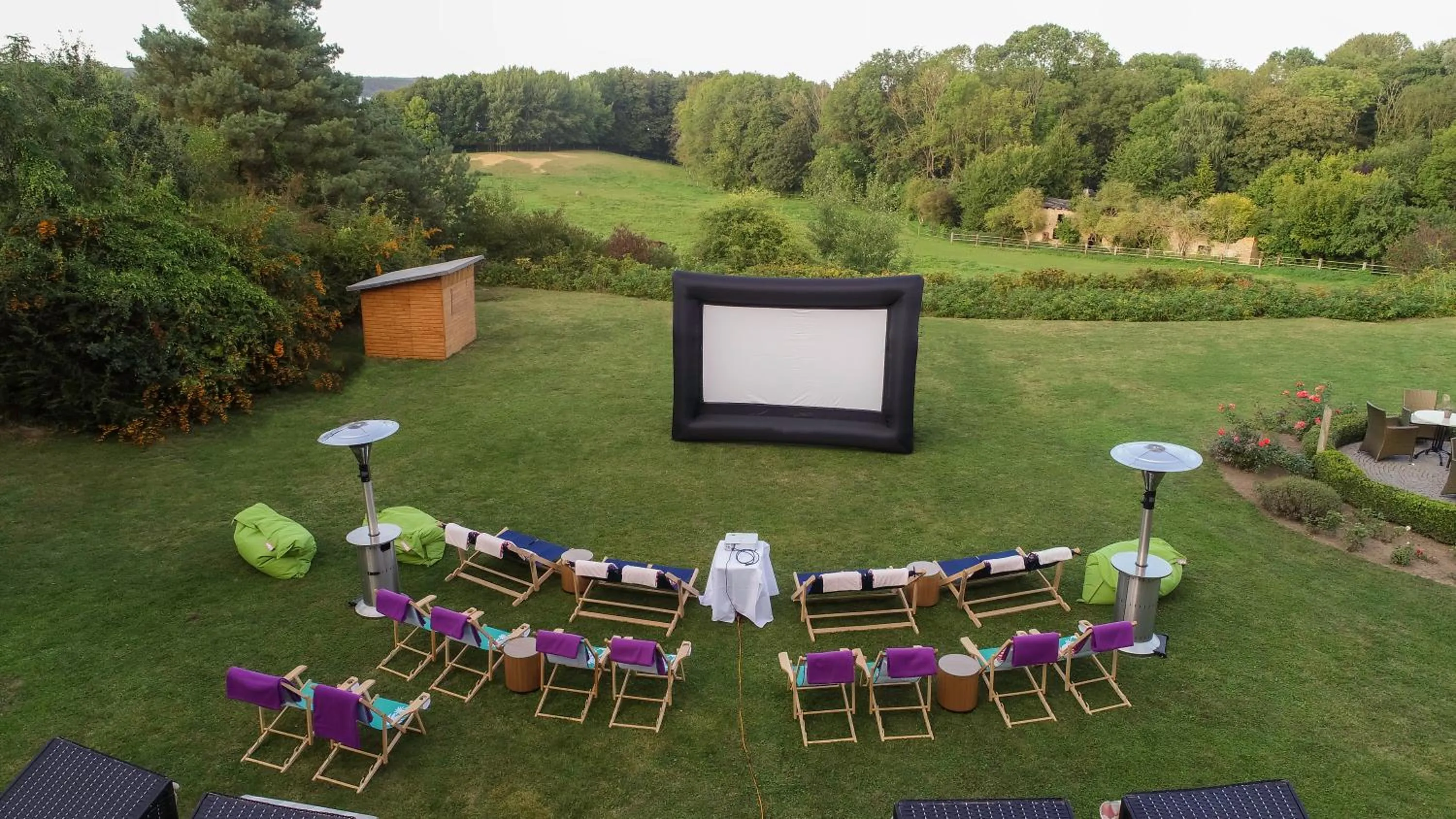 Garden in Bornmühle