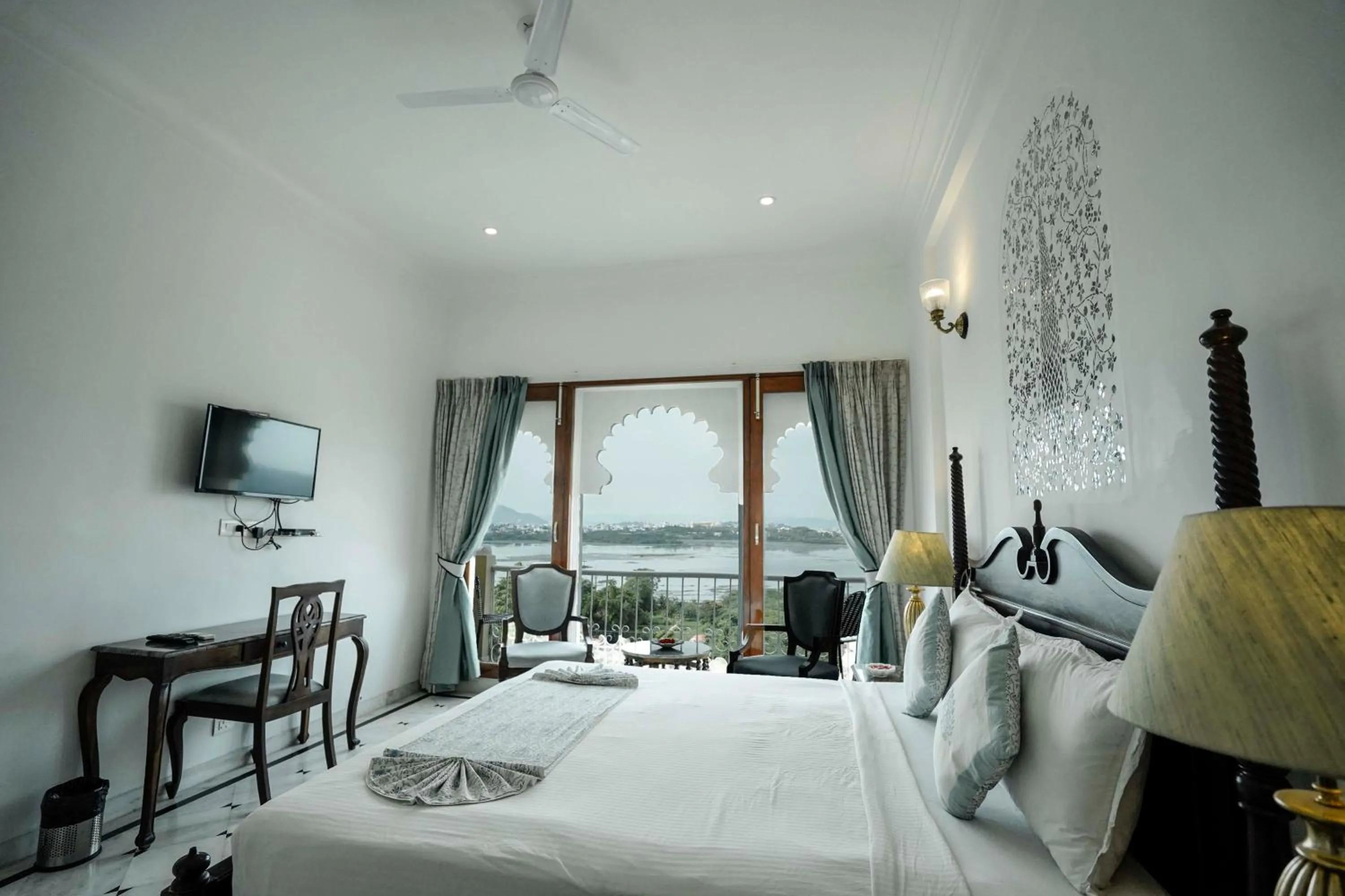 View (from property/room), Bed in Burj Baneria - A Boutique Homestay