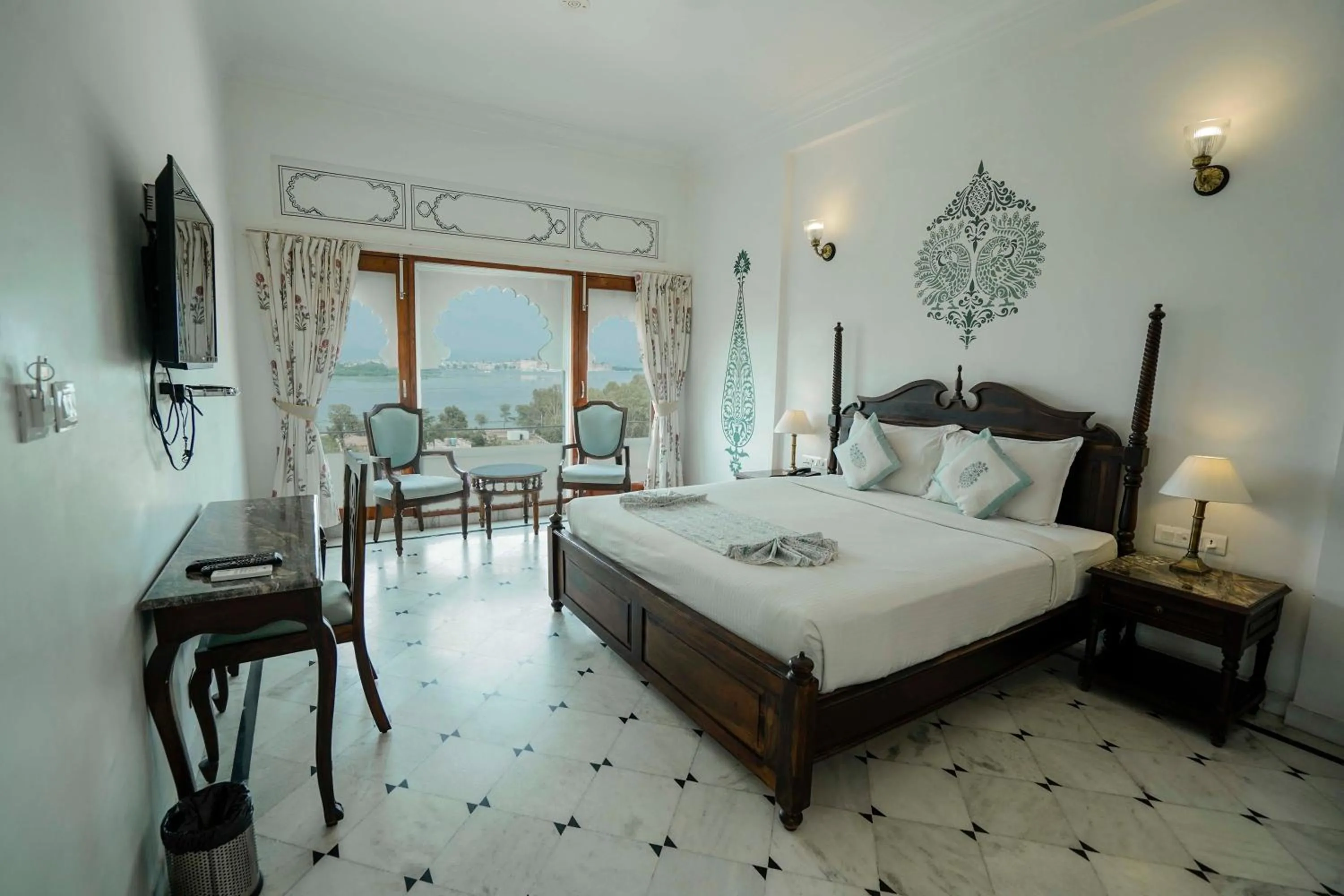 View (from property/room), Bed in Burj Baneria - A Boutique Homestay