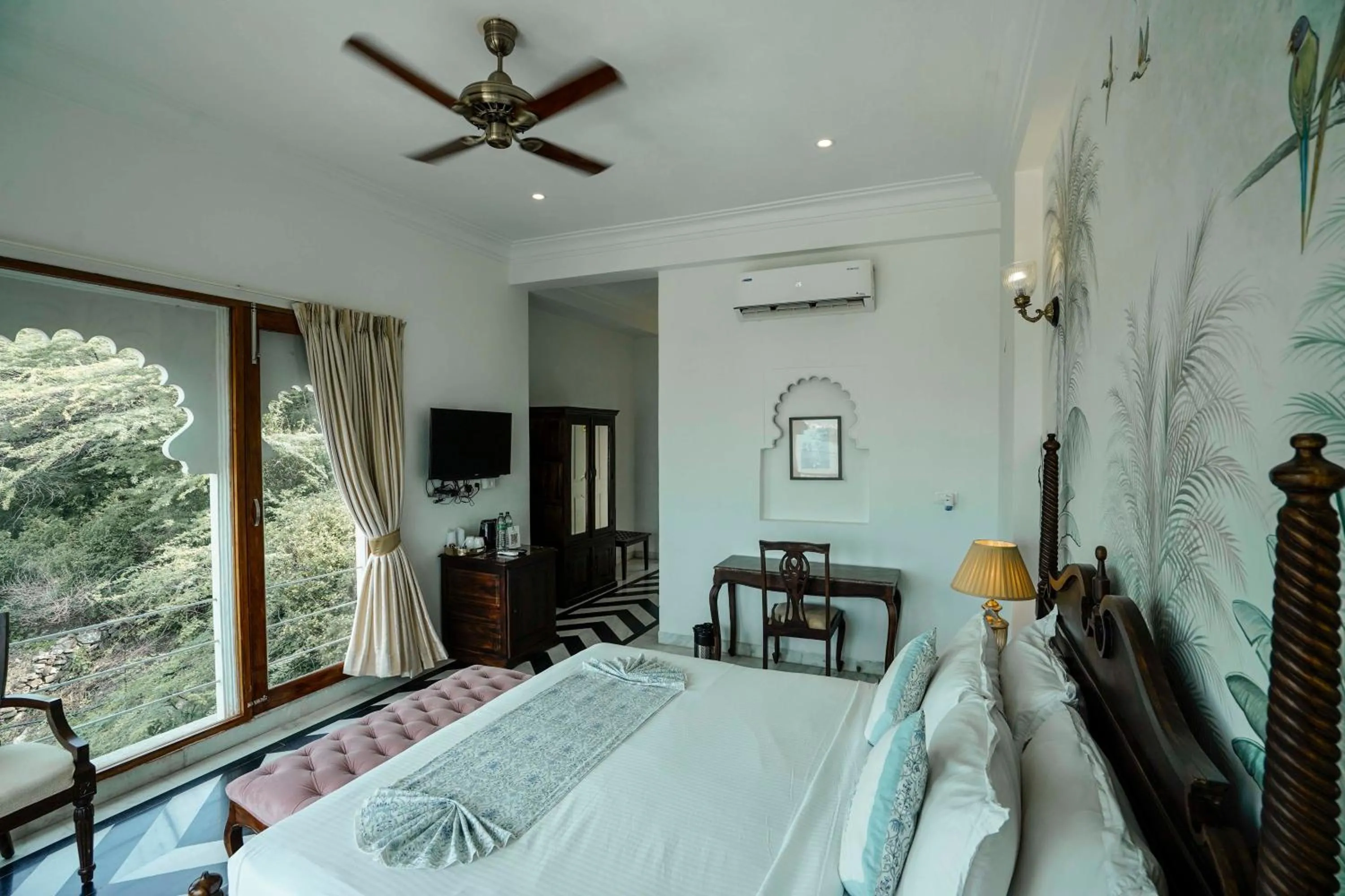 View (from property/room), Bed in Burj Baneria - A Boutique Homestay