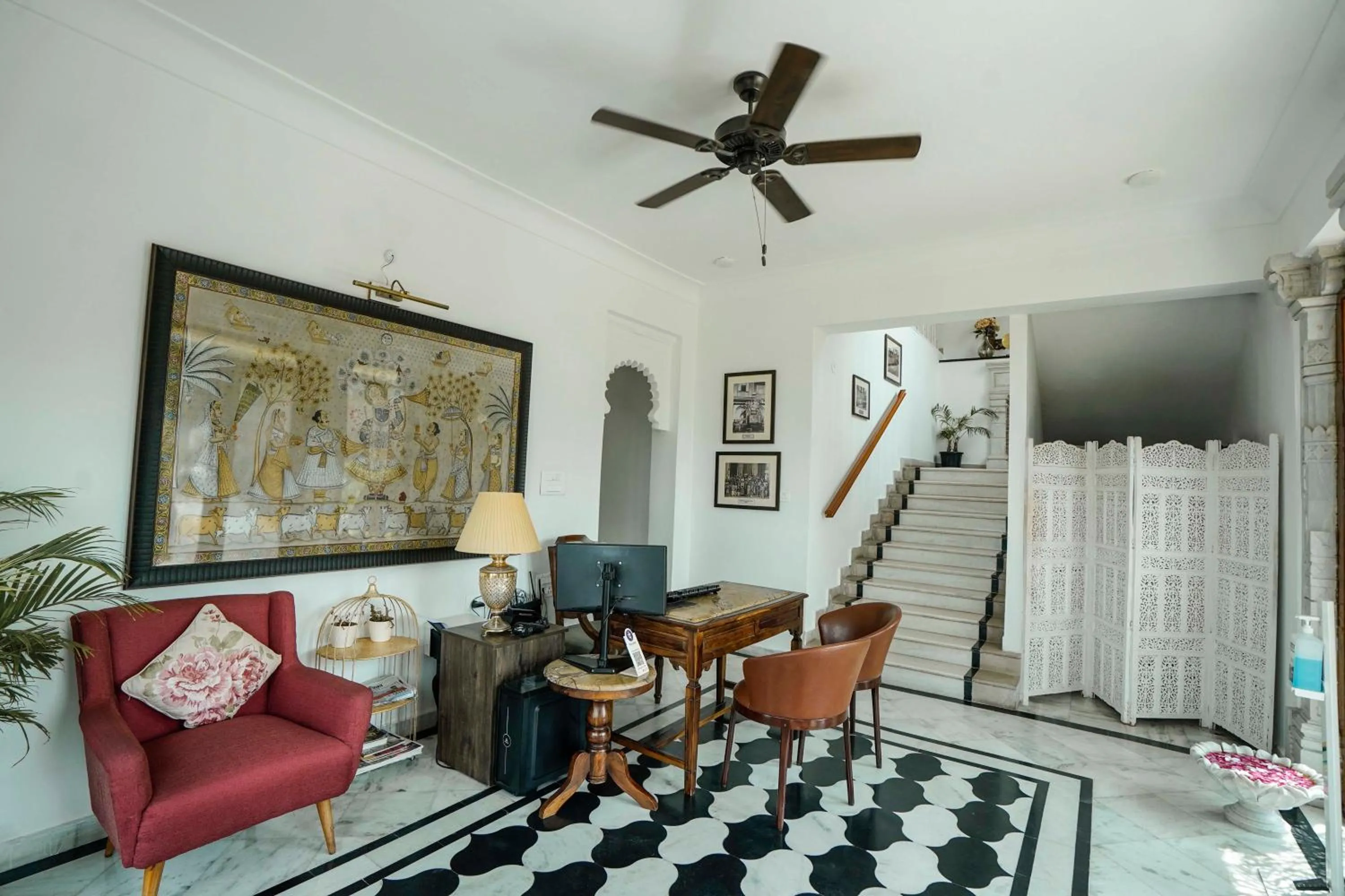 Lobby or reception in Burj Baneria - A Boutique Homestay