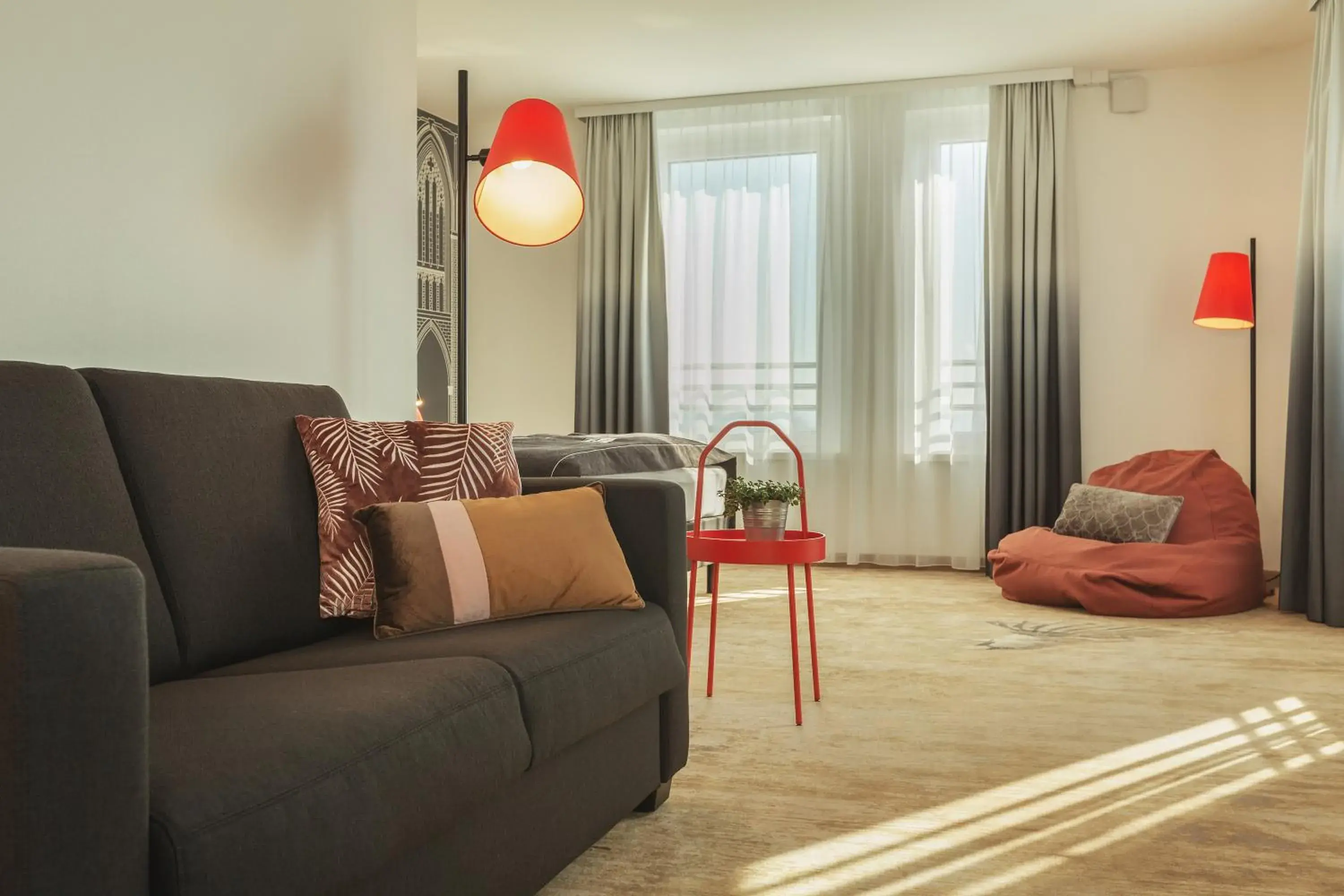 Bed in Holiday Inn - the niu, Sparrow Regensburg by IHG Bed in Holiday Inn - the niu, Sparrow Regensburg by IHG