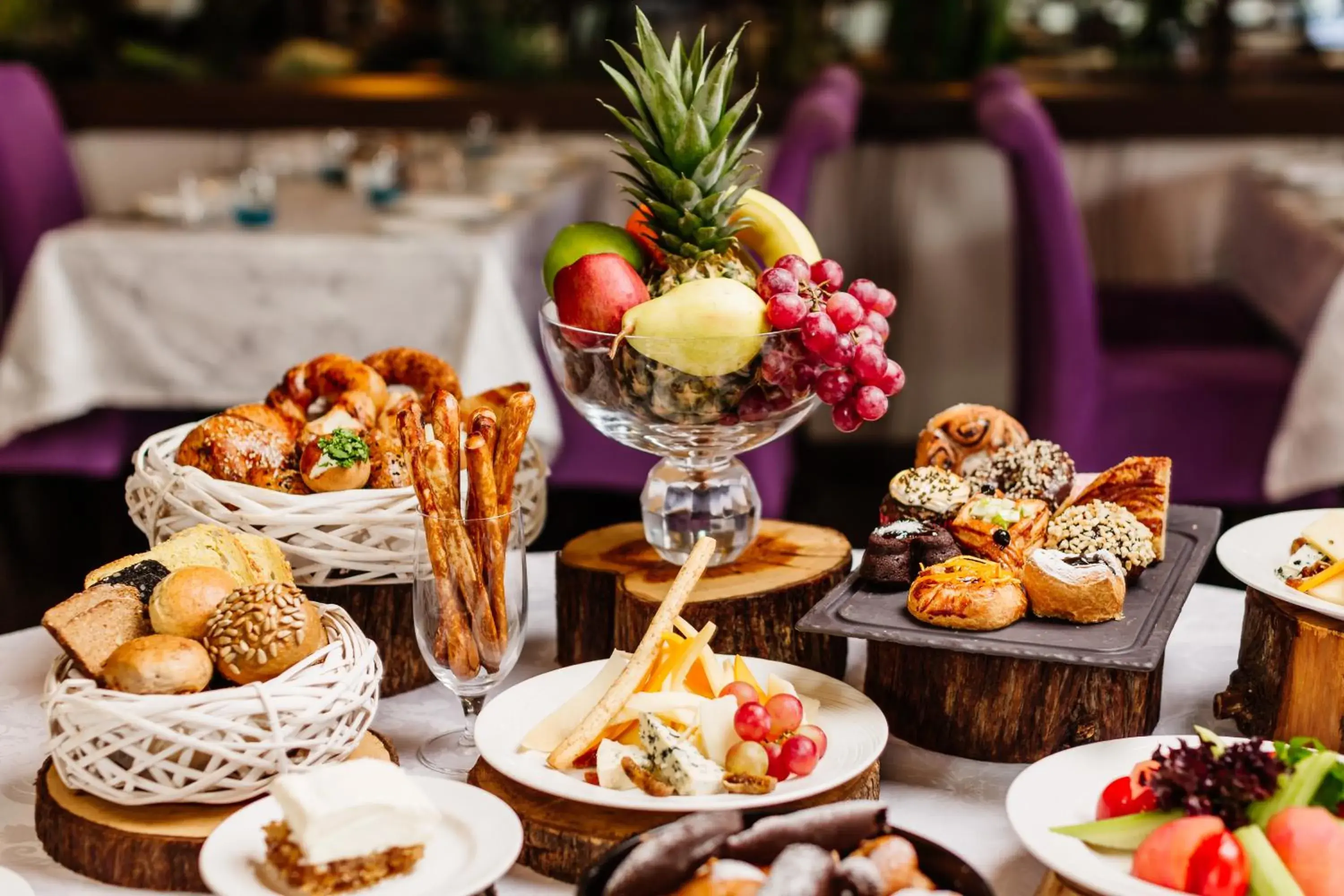 Breakfast in Cratos Premium Hotel Casino & SPA Breakfast in Cratos Premium Hotel Casino & SPA