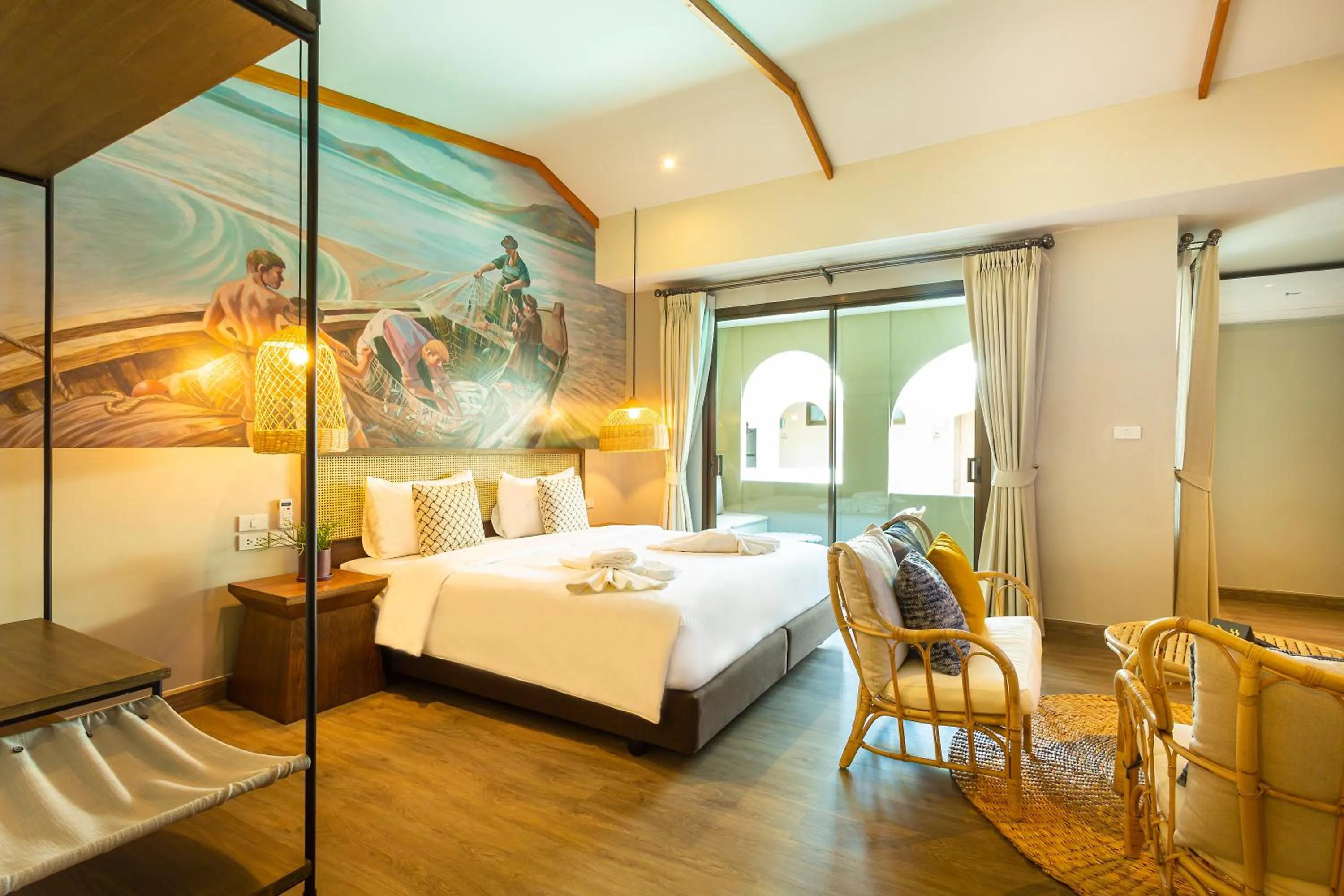 Bed in BARA BARA' Budget SATUN 'SHA Plus'